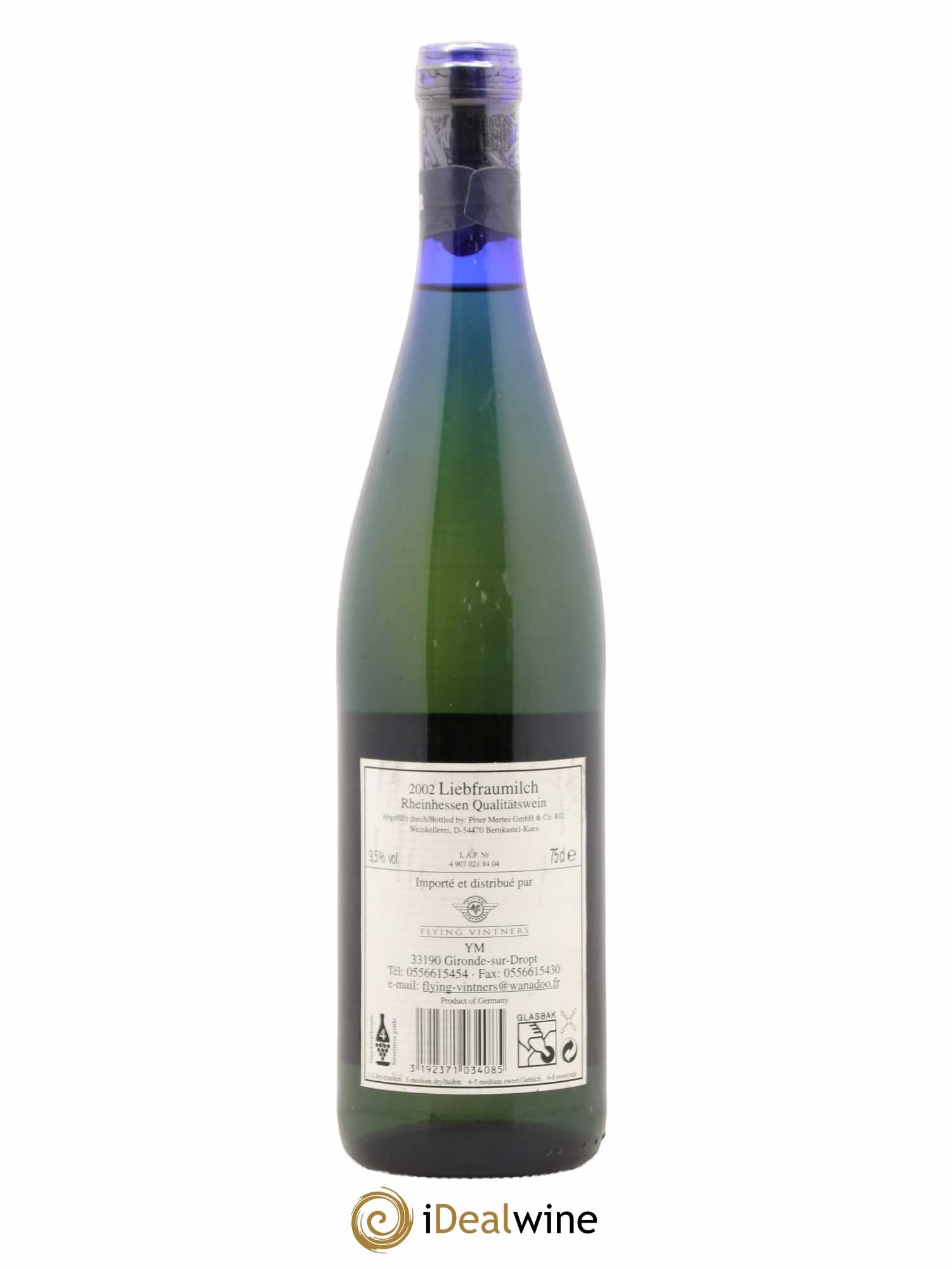 Riesling Liebfraumilch Carl Sittmann 2002 - Posten von 1 Flasche - 1