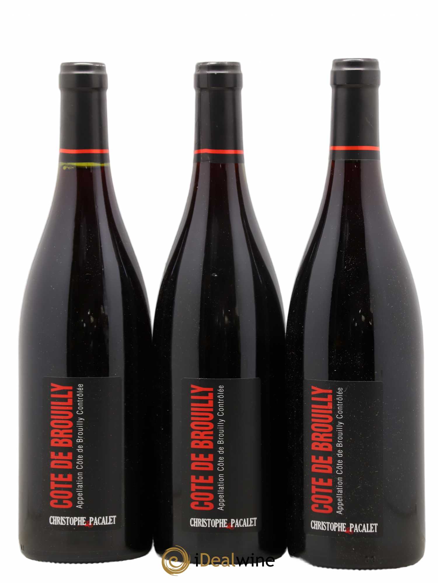 Côte de Brouilly Christophe Pacalet 2016 - Lot de 3 bouteilles - 0