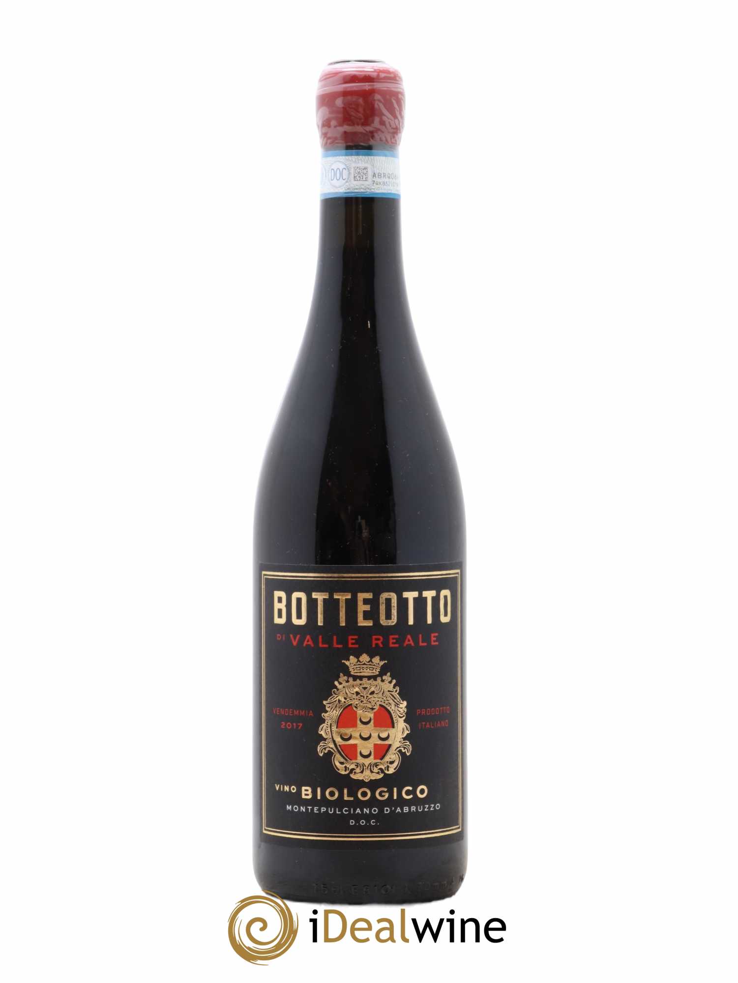 Montepulciano d'Abruzzo Valle Reale Botteotto 2017 - Lot de 1 bouteille - 0