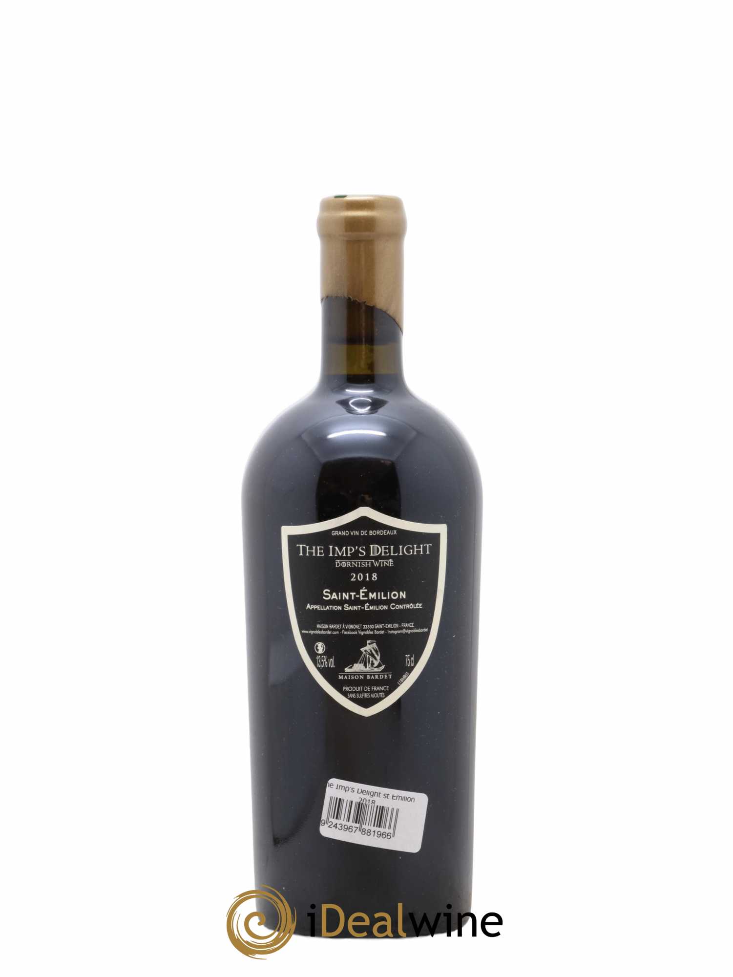 Saint-Émilion Maison Bardet Dornish Wine The Imp'S Delight Saint Emilion 2018 - Posten von 1 Flasche - 1