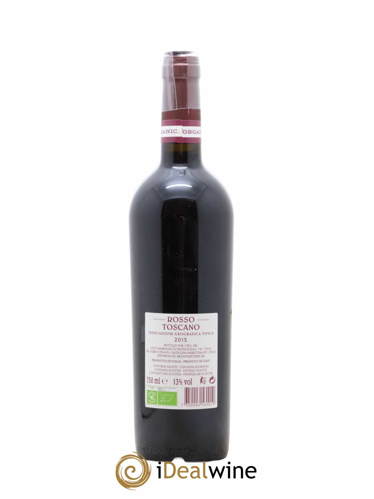 Toscana IGT Poggio Castelsus 2015 - Lot de 1 bouteille - 1