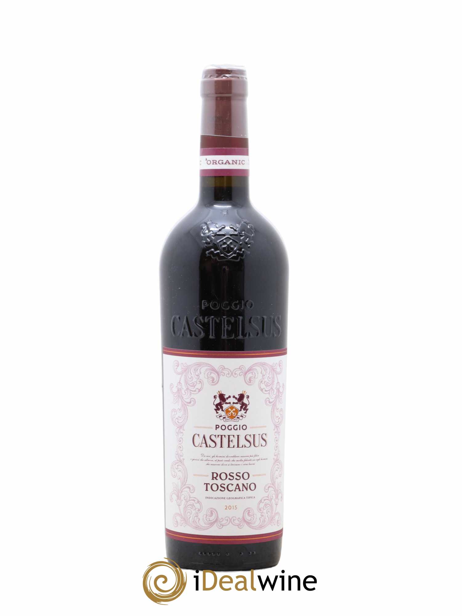 Toscana IGT Poggio Castelsus 2015 - Lot de 1 bouteille - 0