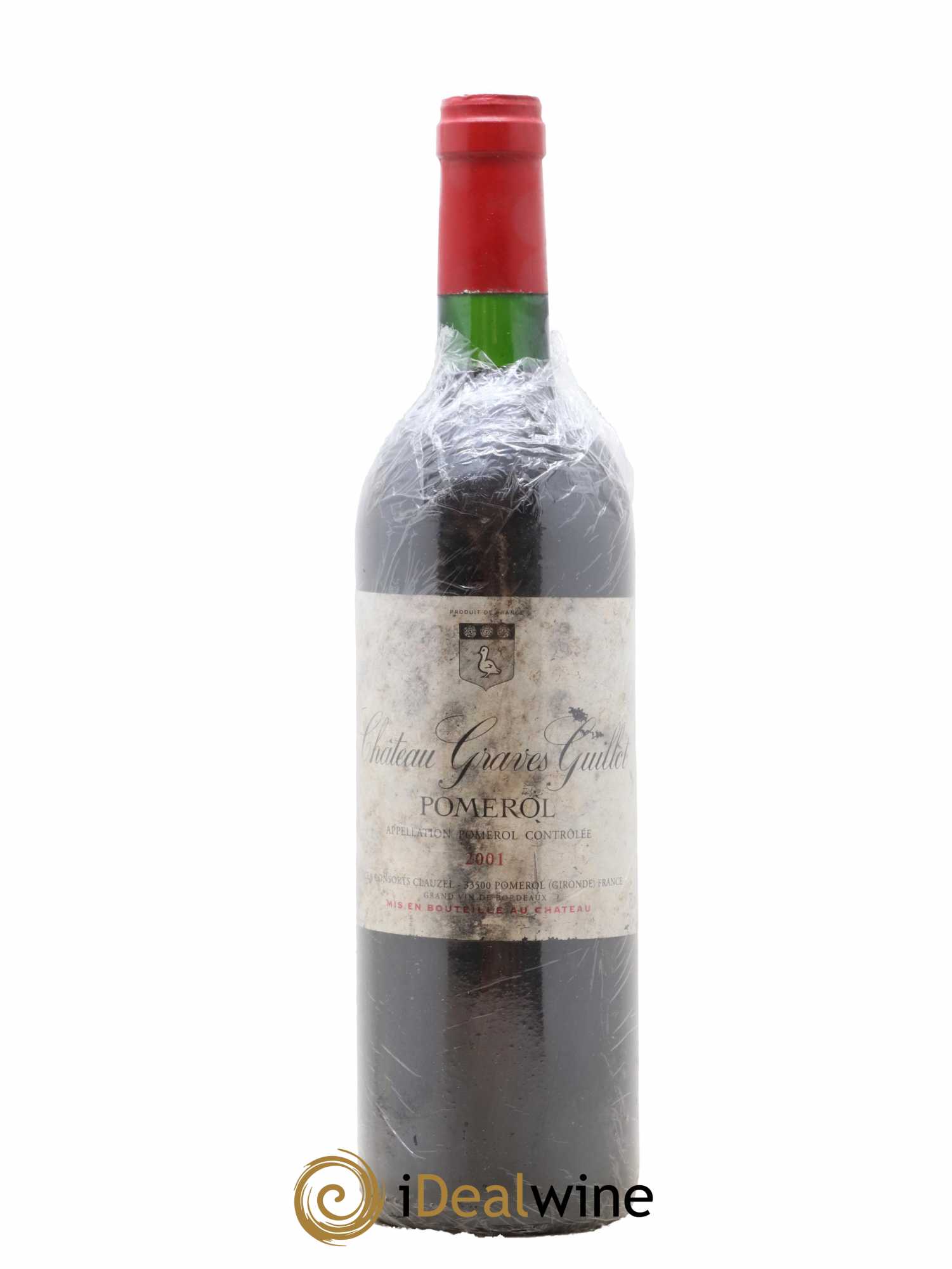 Pomerol Chateau Graves Guillot 2001 - Posten von 1 Flasche - 0