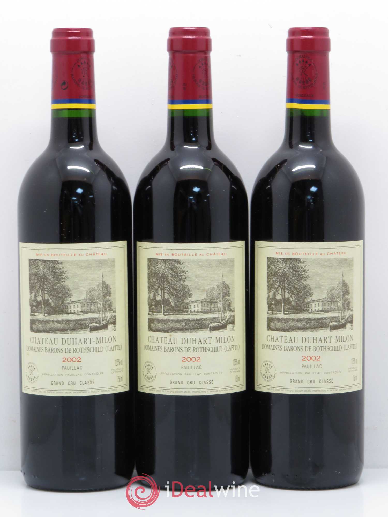 Château Duhart-Milon 4ème Grand Cru Classé 2002 - Lotto di 6 bottiglie - 2