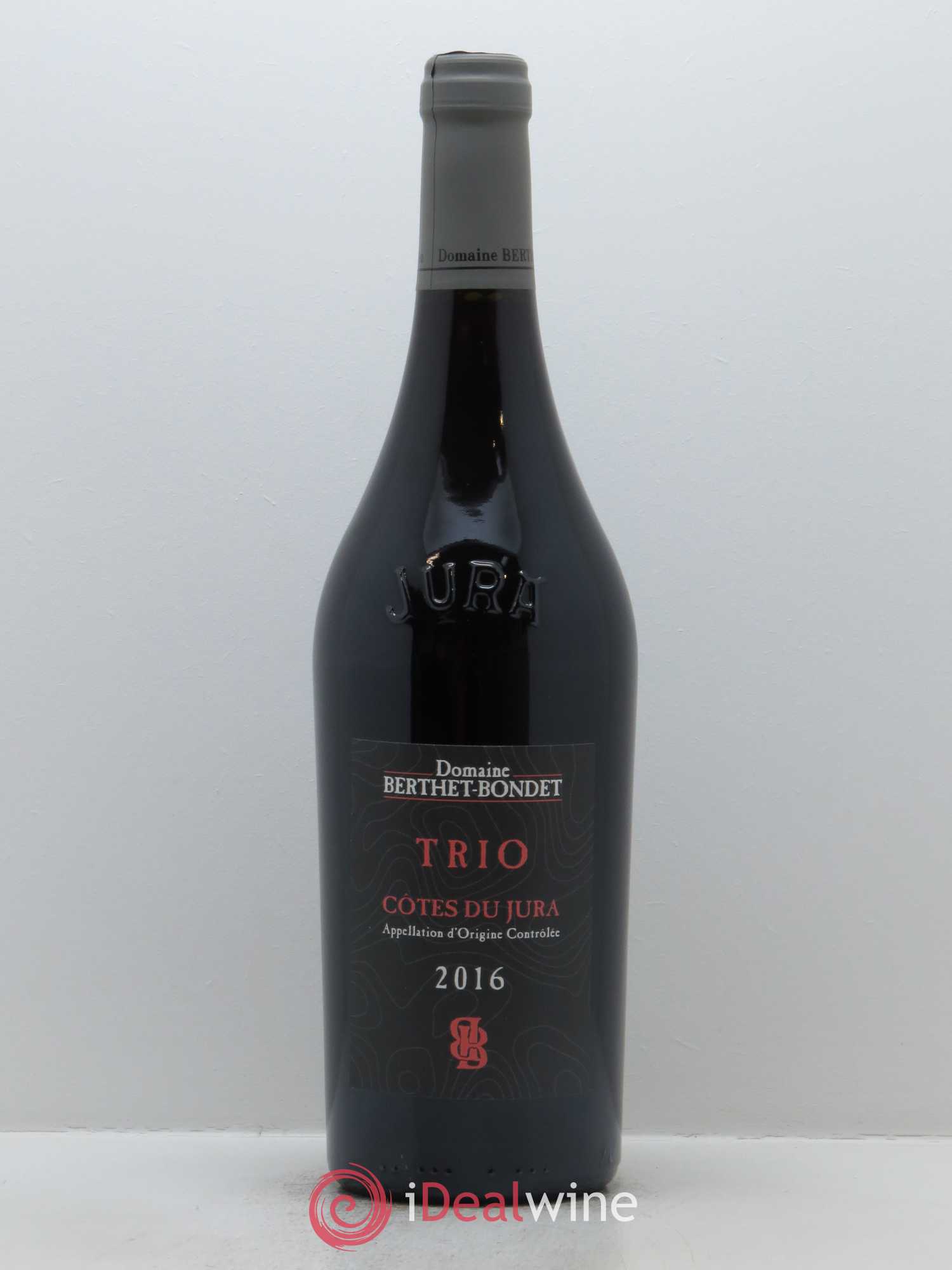Côtes du Jura Trio Berthet-Bondet 2016 - Lot de 1 bouteille - 0