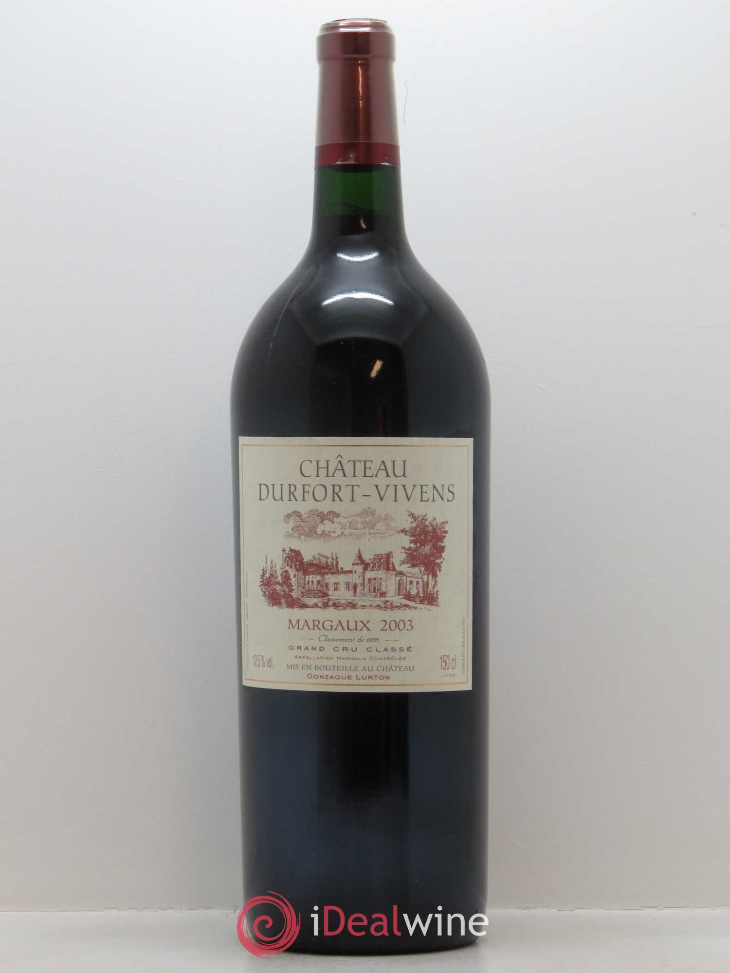 Château Durfort Vivens 2ème Grand Cru Classé 2003 - Lot de 1 magnum - 0