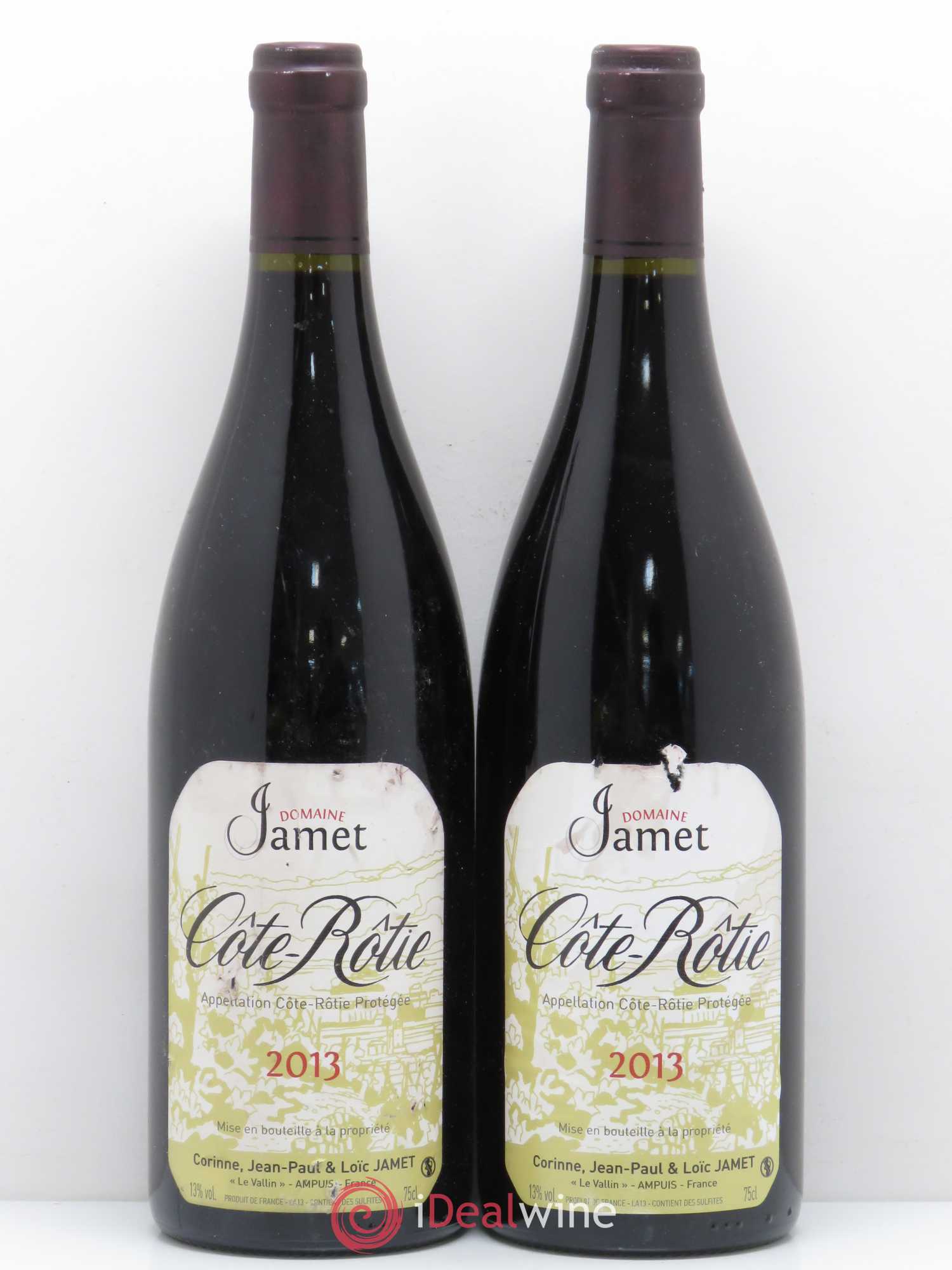 Côte-Rôtie Jamet (Domaine) 2013 - Lot de 2 bouteilles - 0