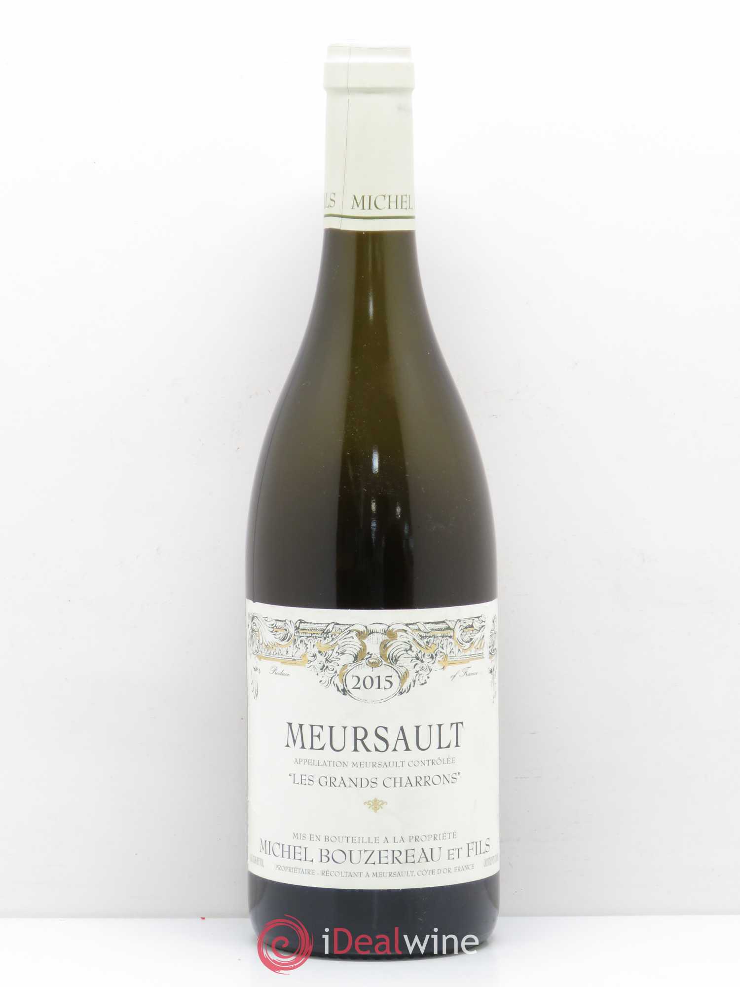 Meursault Les Grands Charrons Michel Bouzereau et Fils (Domaine) 2015 - Lot de 1 bouteille - 0
