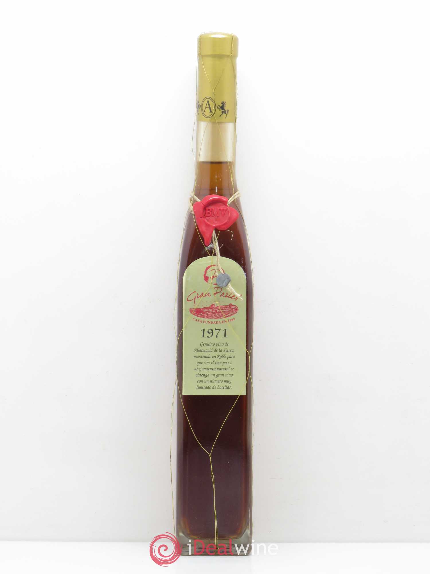 Espagne Anejo Bodegas Del Senorio Grand Paulet Carinena DO (sans prix de réserve) 1971 - Posten von 1 Flasche - 0