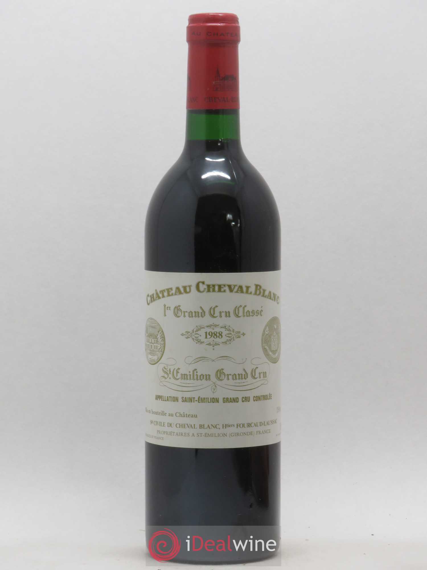 Château Cheval Blanc 1er Grand Cru Classé A 1988 - Lot de 1 bouteille - 0