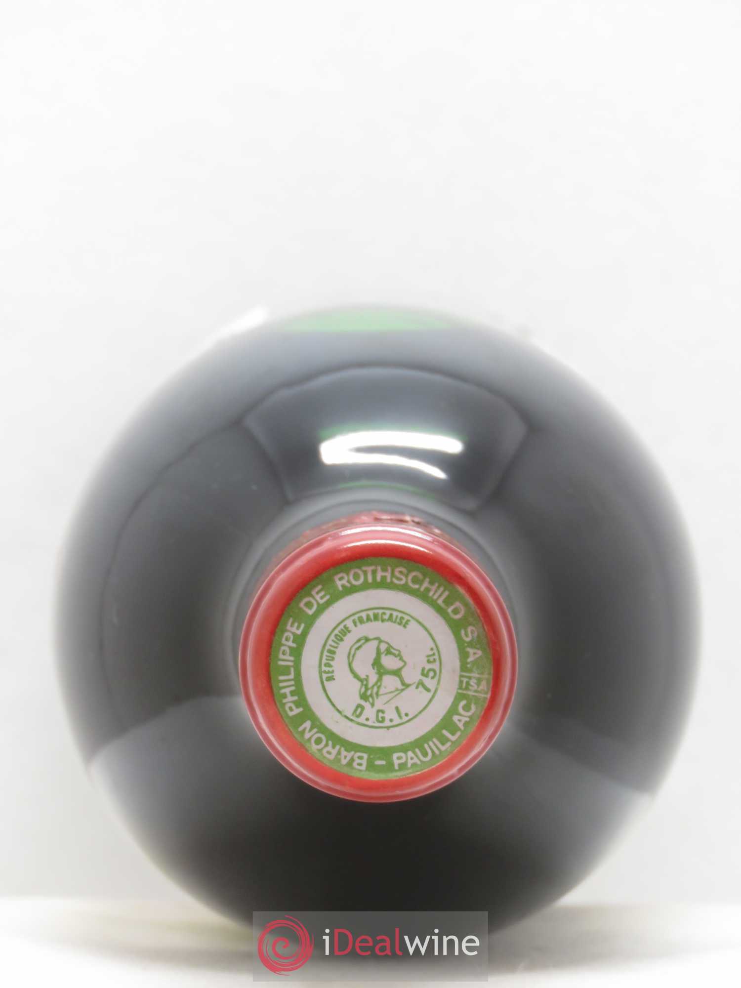 Château Mouton Rothschild 1er Grand Cru Classé 1989 - Lot de 1 bouteille - 2