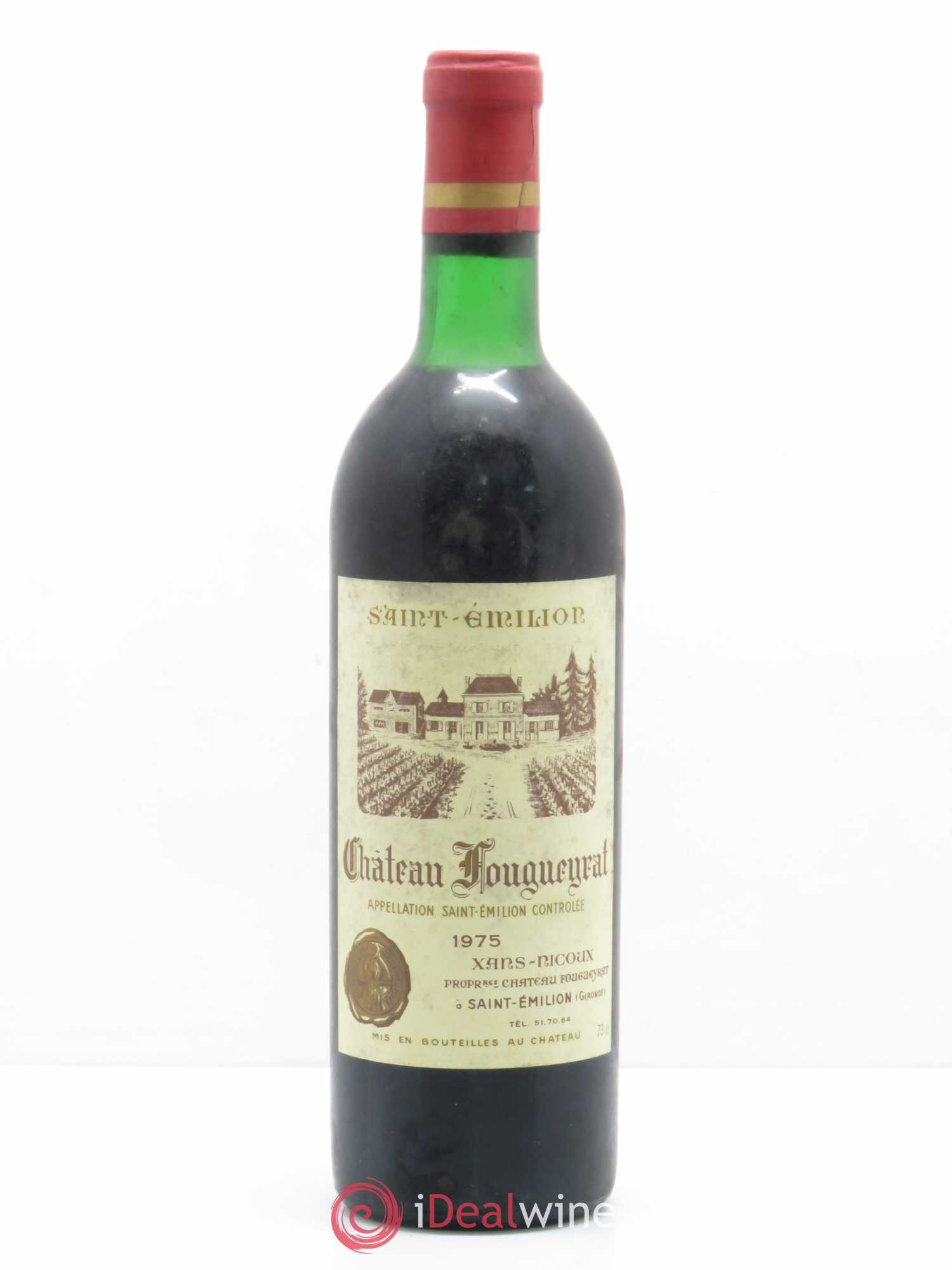 Château Fougueyrat 1975 - Lot de 1 bouteille - 0