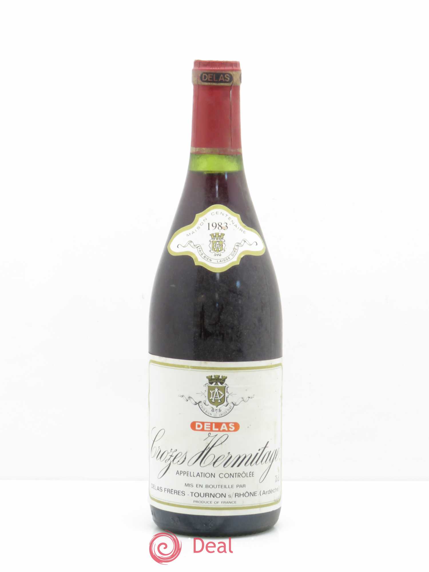 Crozes-Hermitage Delas 1983 - Lot de 1 bouteille - 0