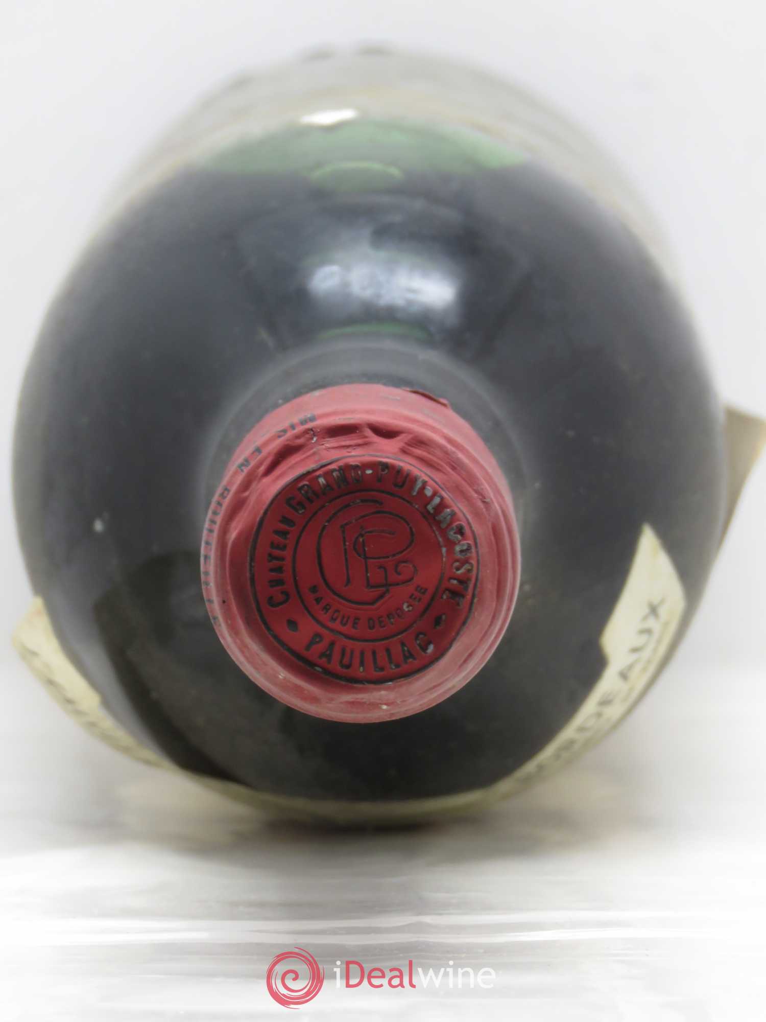 Château Grand Puy Lacoste 5ème Grand Cru Classé 1959 - Lot de 1 bouteille - 1