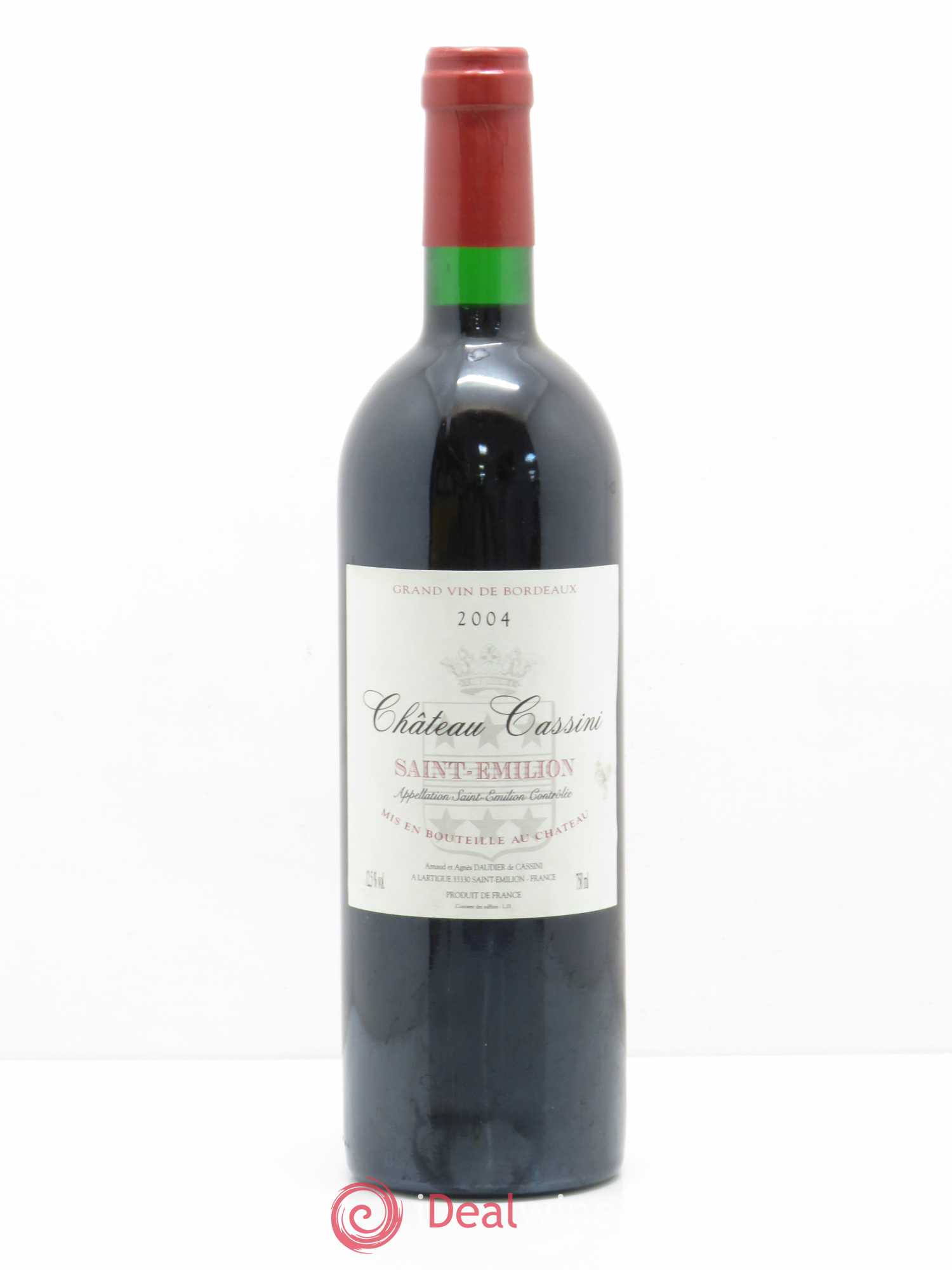 Saint-Émilion Château CassinI (sans prix de réserve) 2004 - Posten von 1 Flasche - 0