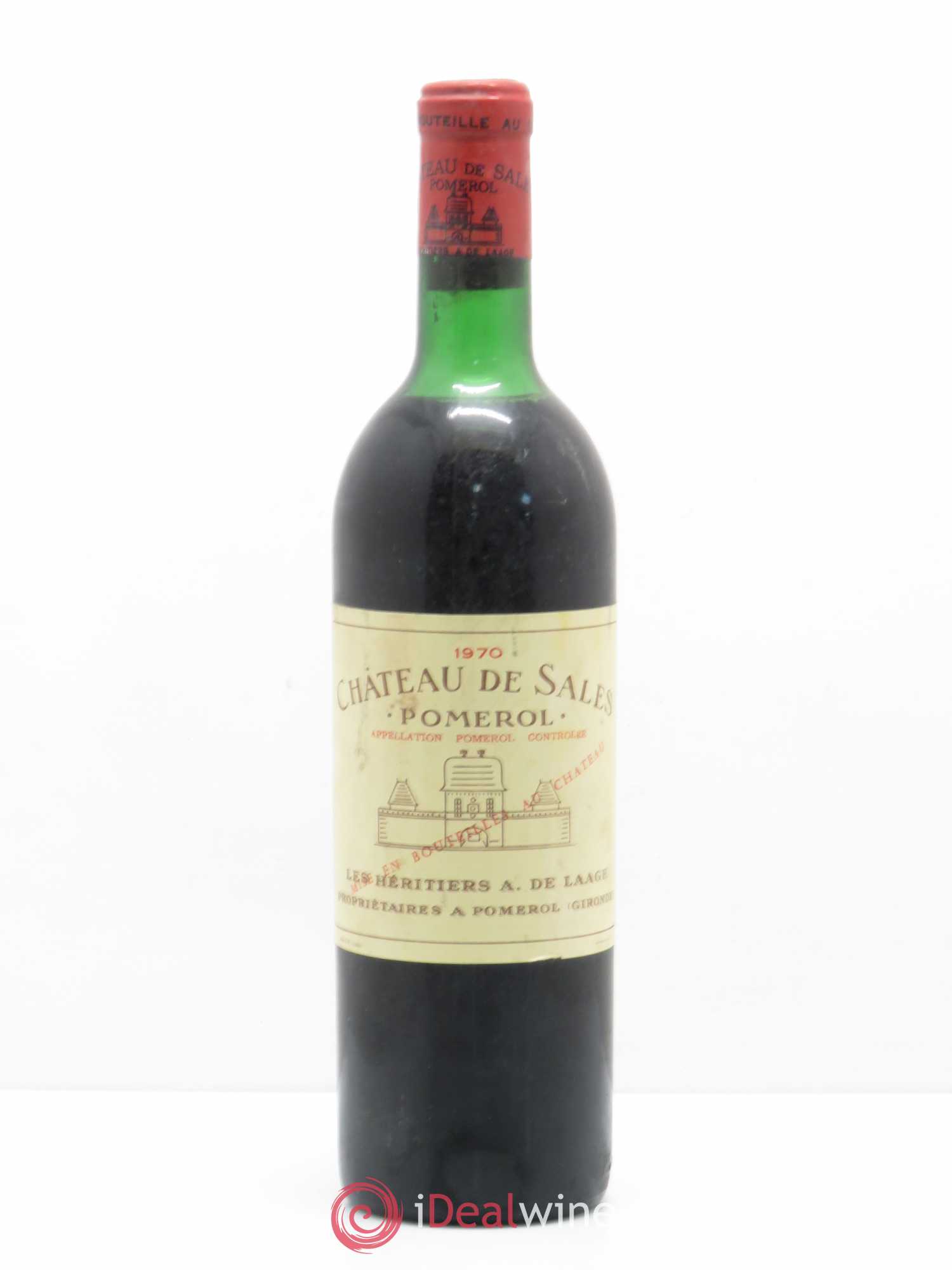 Château de Sales 1970 - Lot de 1 bouteille - 0