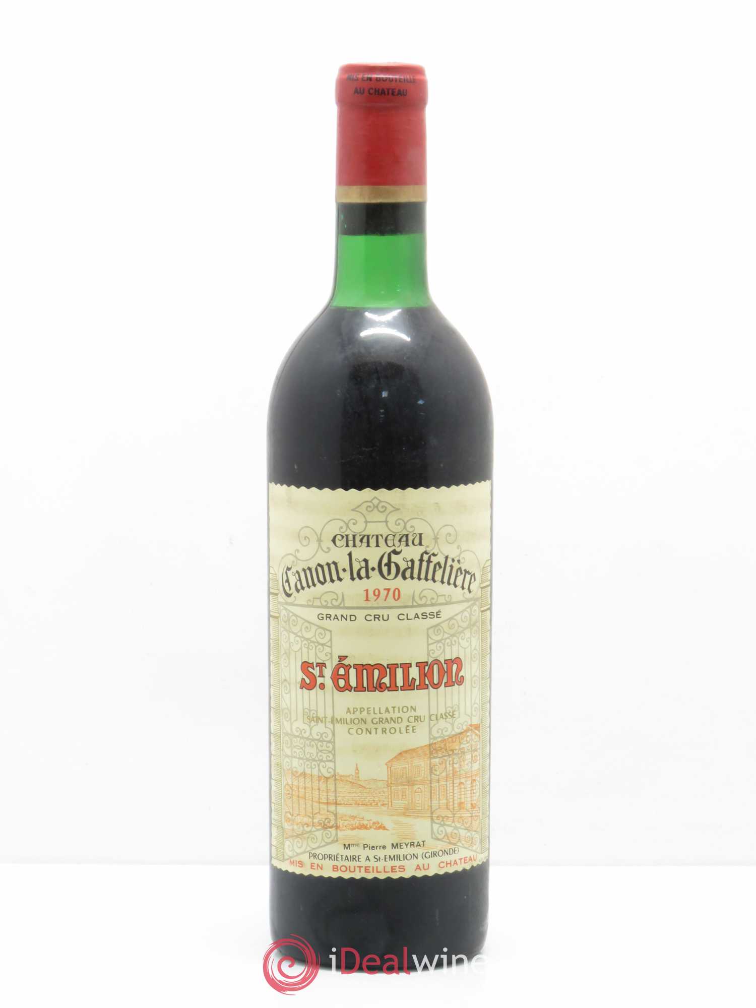 Château Canon la Gaffelière 1er Grand Cru Classé B 1970 - Lot de 1 bouteille - 0