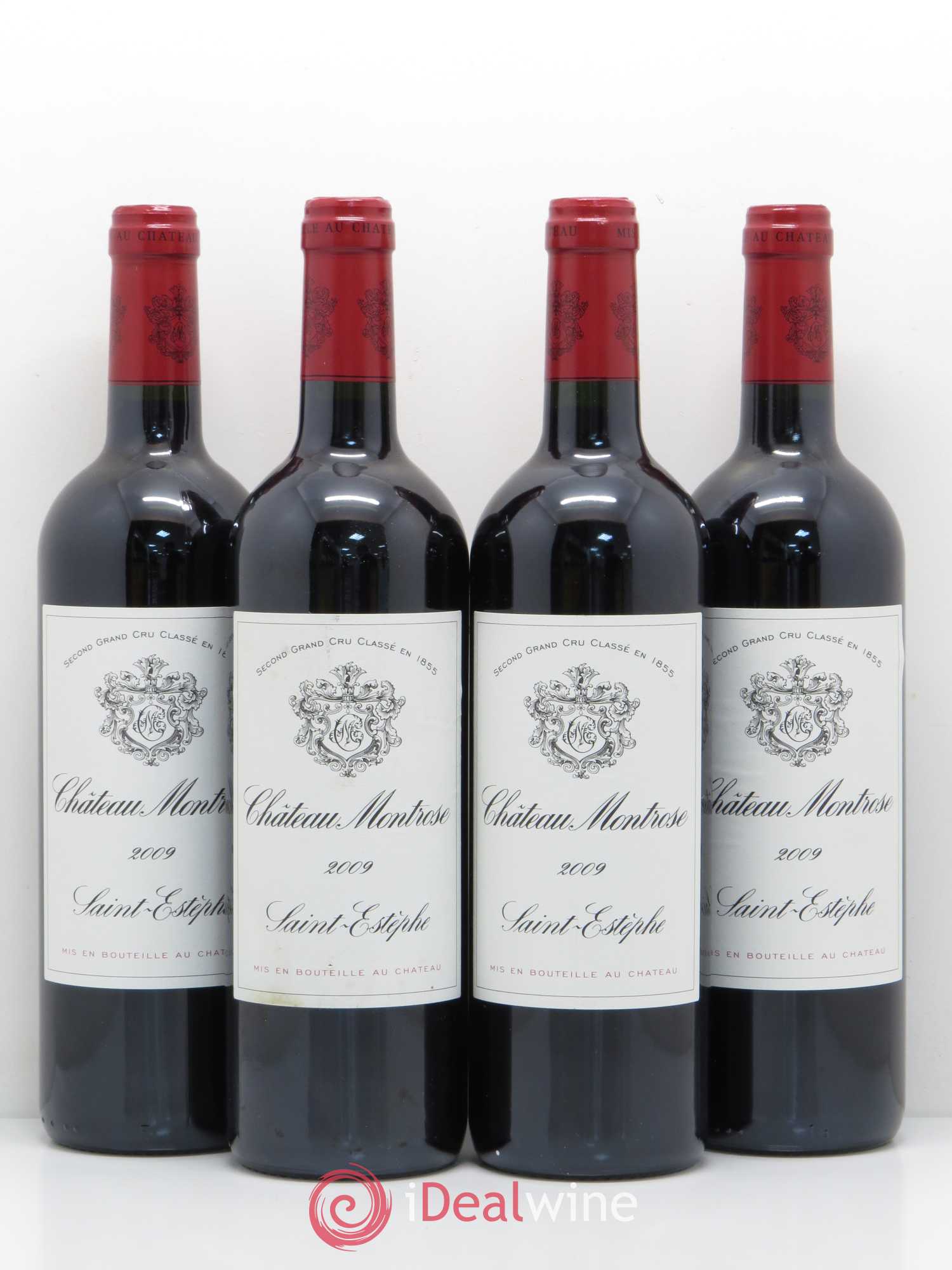 Château Montrose 2ème Grand Cru Classé 2009 - Lot de 4 bouteilles - 0