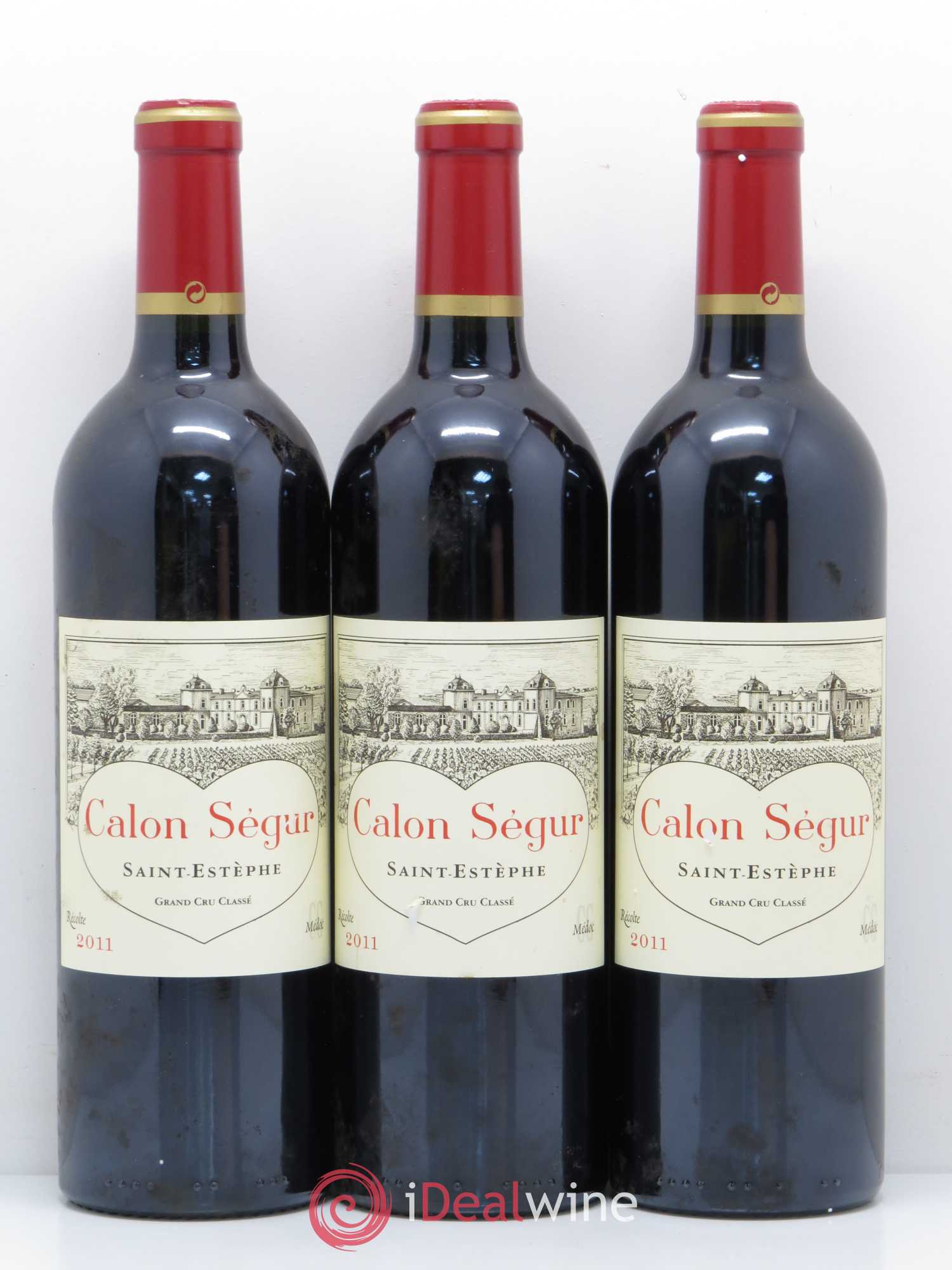 Château Calon Ségur 3ème Grand Cru Classé 2011 - Lot de 6 bouteilles - 1