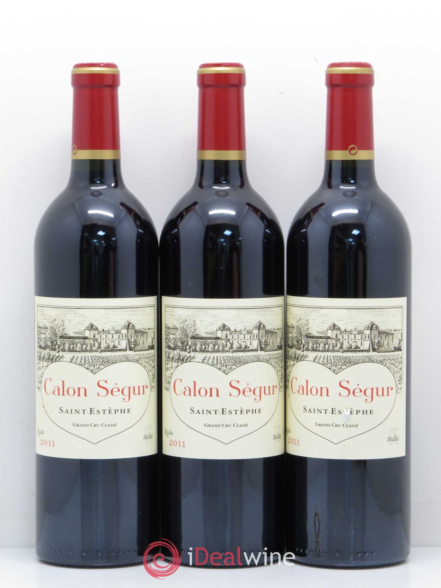 Château Calon Ségur 3ème Grand Cru Classé 2011 - Lot de 6 bouteilles - 2