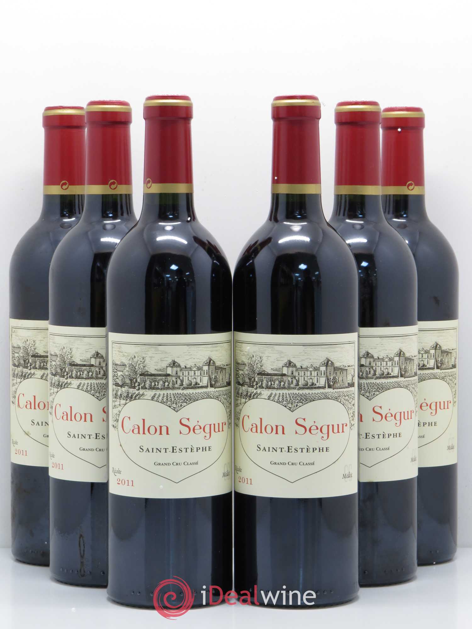 Château Calon Ségur 3ème Grand Cru Classé 2011 - Lot de 6 bouteilles - 0