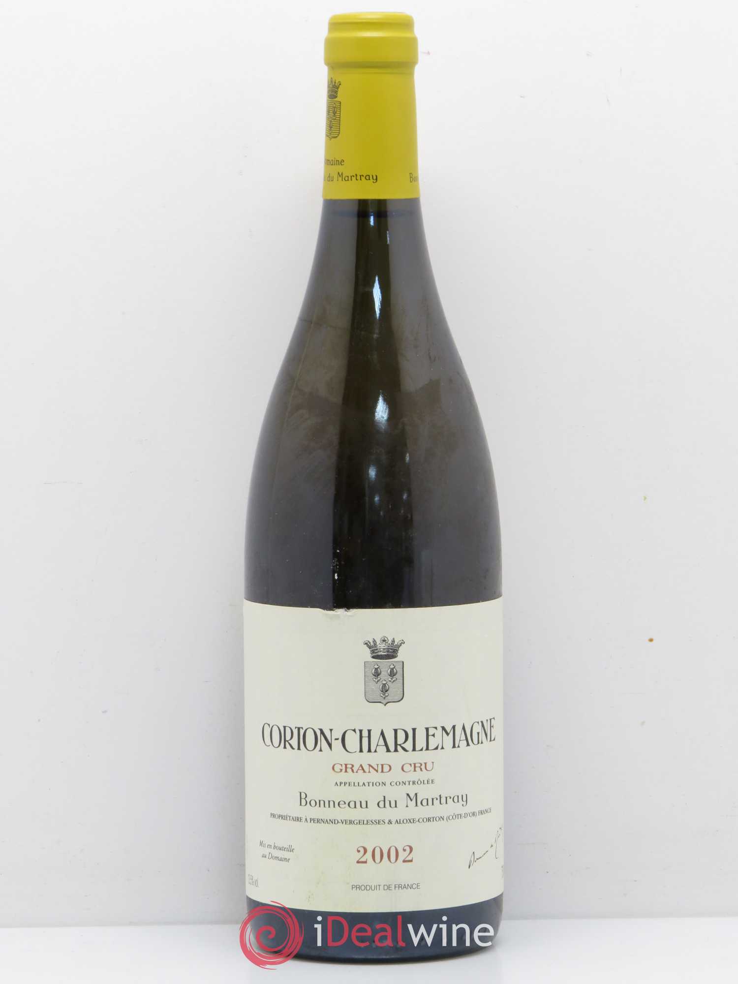 Corton-Charlemagne Grand Cru Bonneau du Martray (Domaine) 2002 - Lot de 1 bouteille - 0