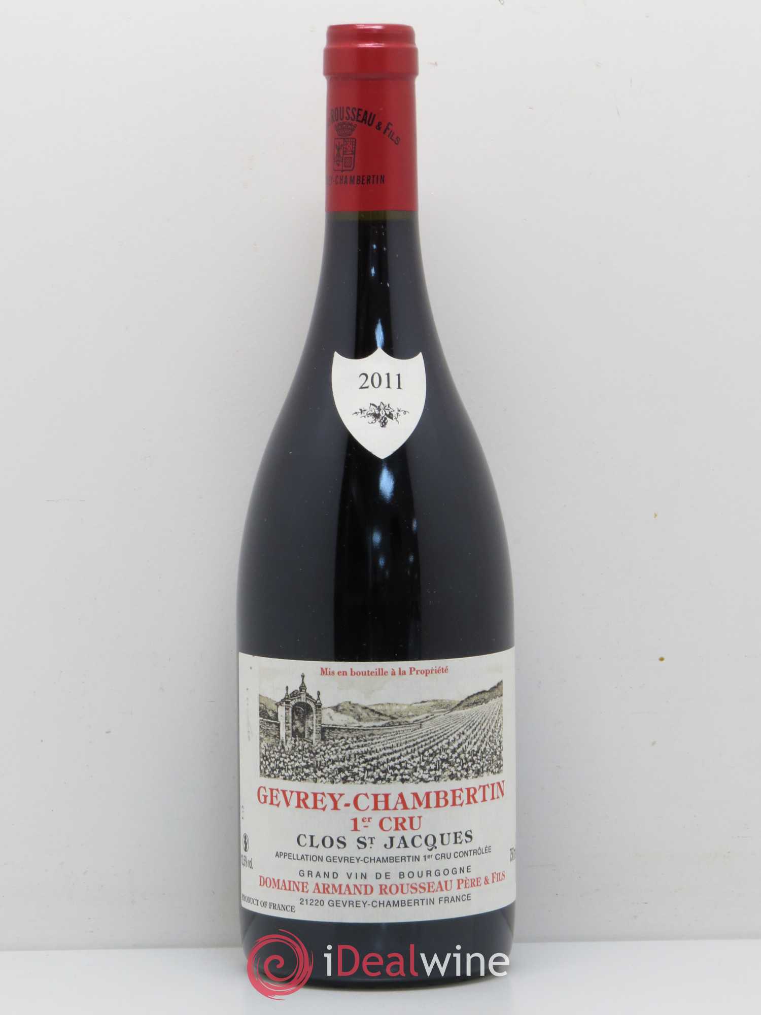 Gevrey-Chambertin 1er Cru Clos Saint-Jacques Armand Rousseau (Domaine) 2011 - Lot de 1 bouteille - 0