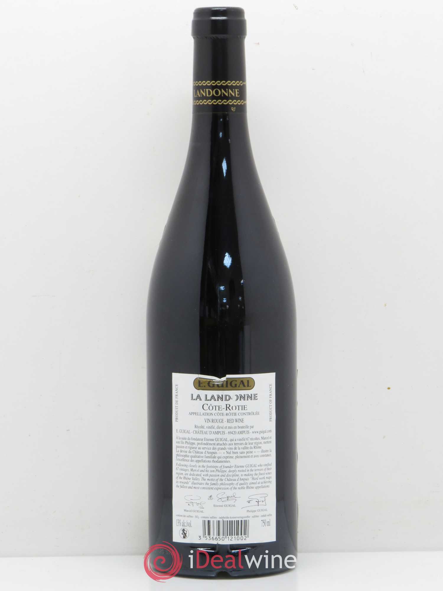 Côte-Rôtie La Landonne Guigal 2004 - Lot de 1 bouteille - 1