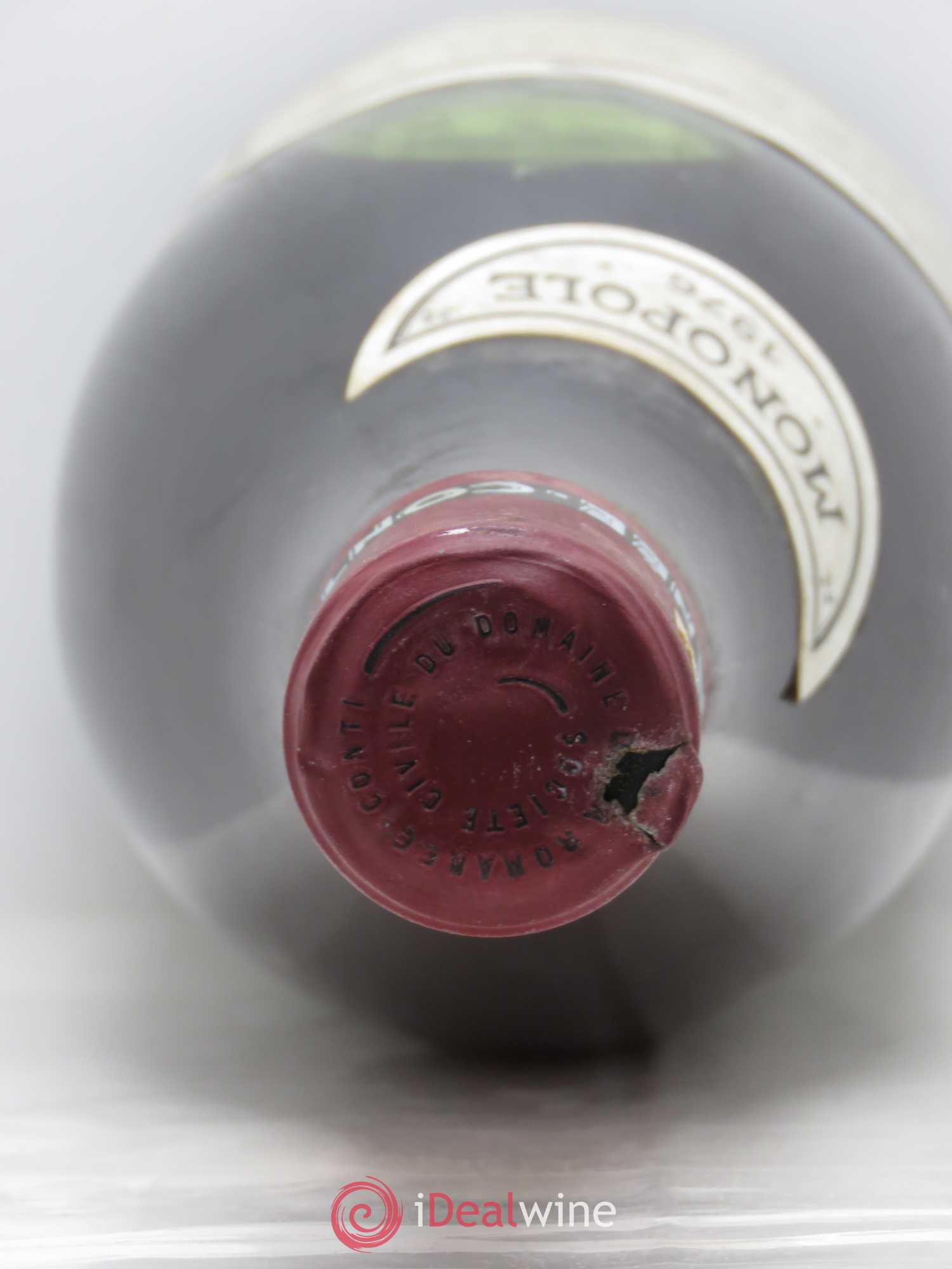 Romanée-Conti Grand Cru Domaine de la Romanée-Conti 1976 - Lot de 1 bouteille - 1
