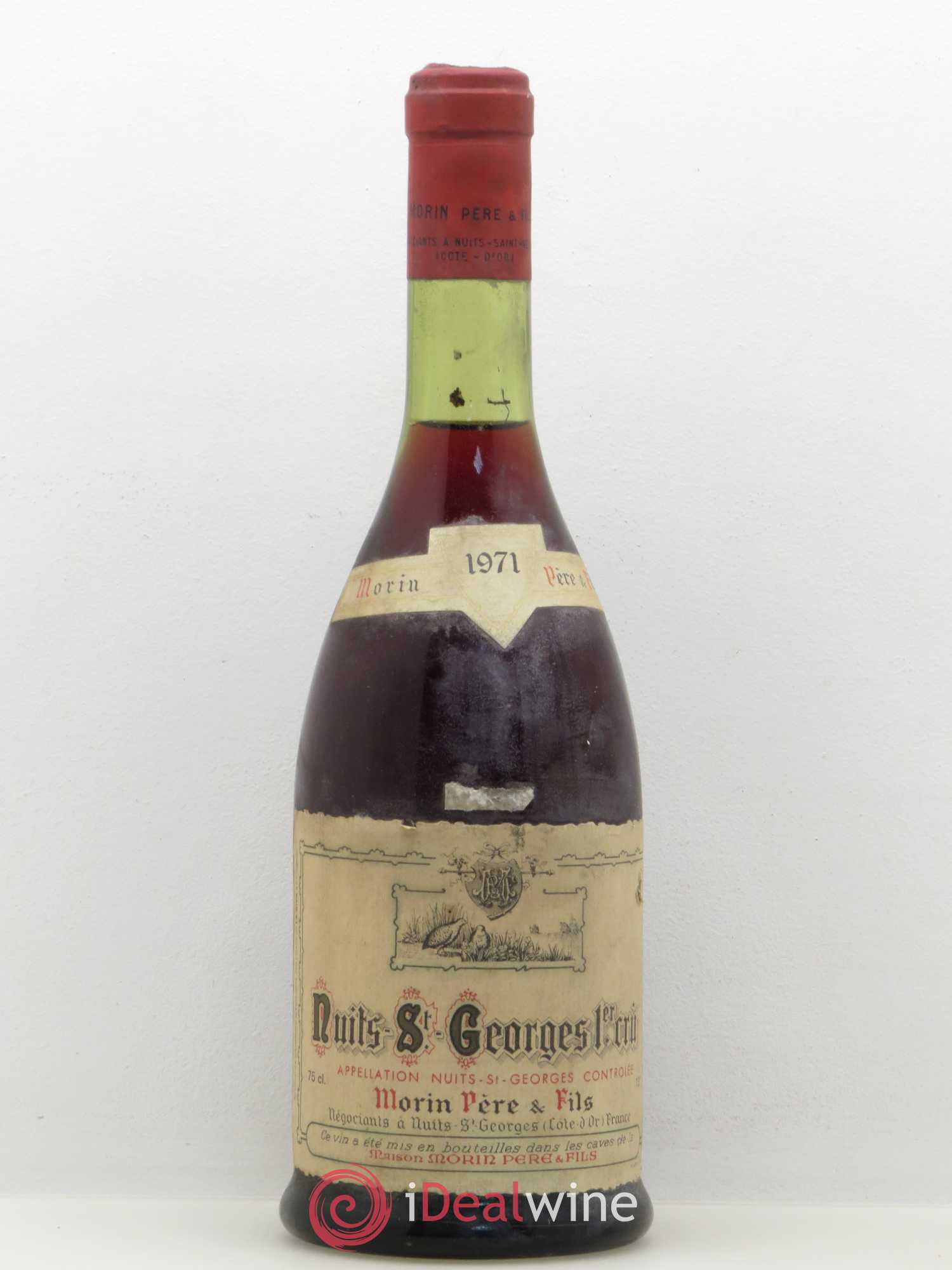 Nuits-Saint-Georges 1er Cru Morin 1971 - Lot de 1 bouteille - 0