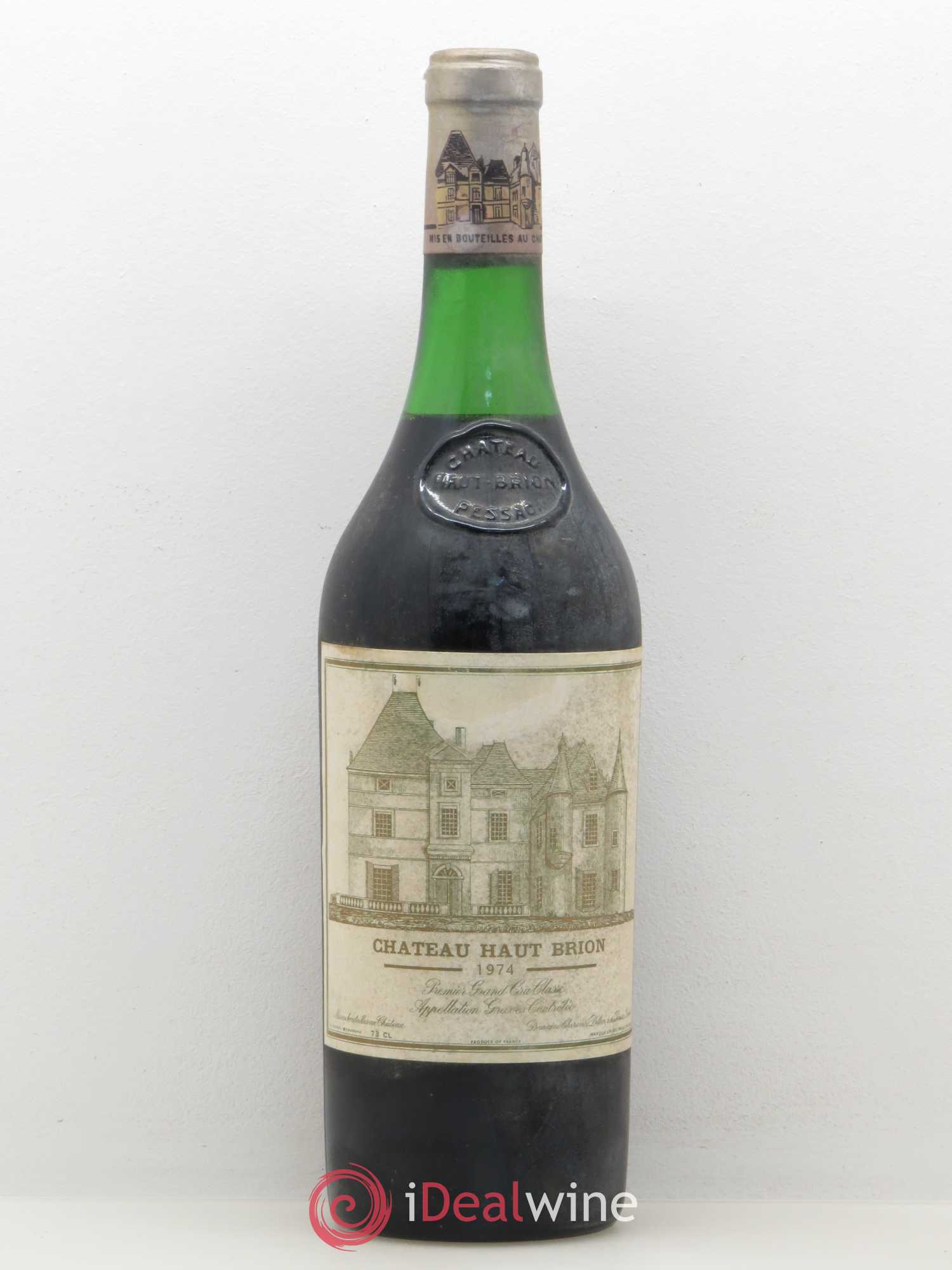 Château Haut Brion 1er Grand Cru Classé 1974 - Lot de 1 bouteille - 0