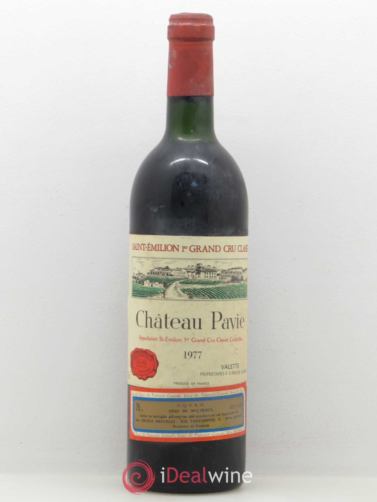 Château Pavie 1er Grand Cru Classé A 1977 - Lot de 1 bouteille - 0