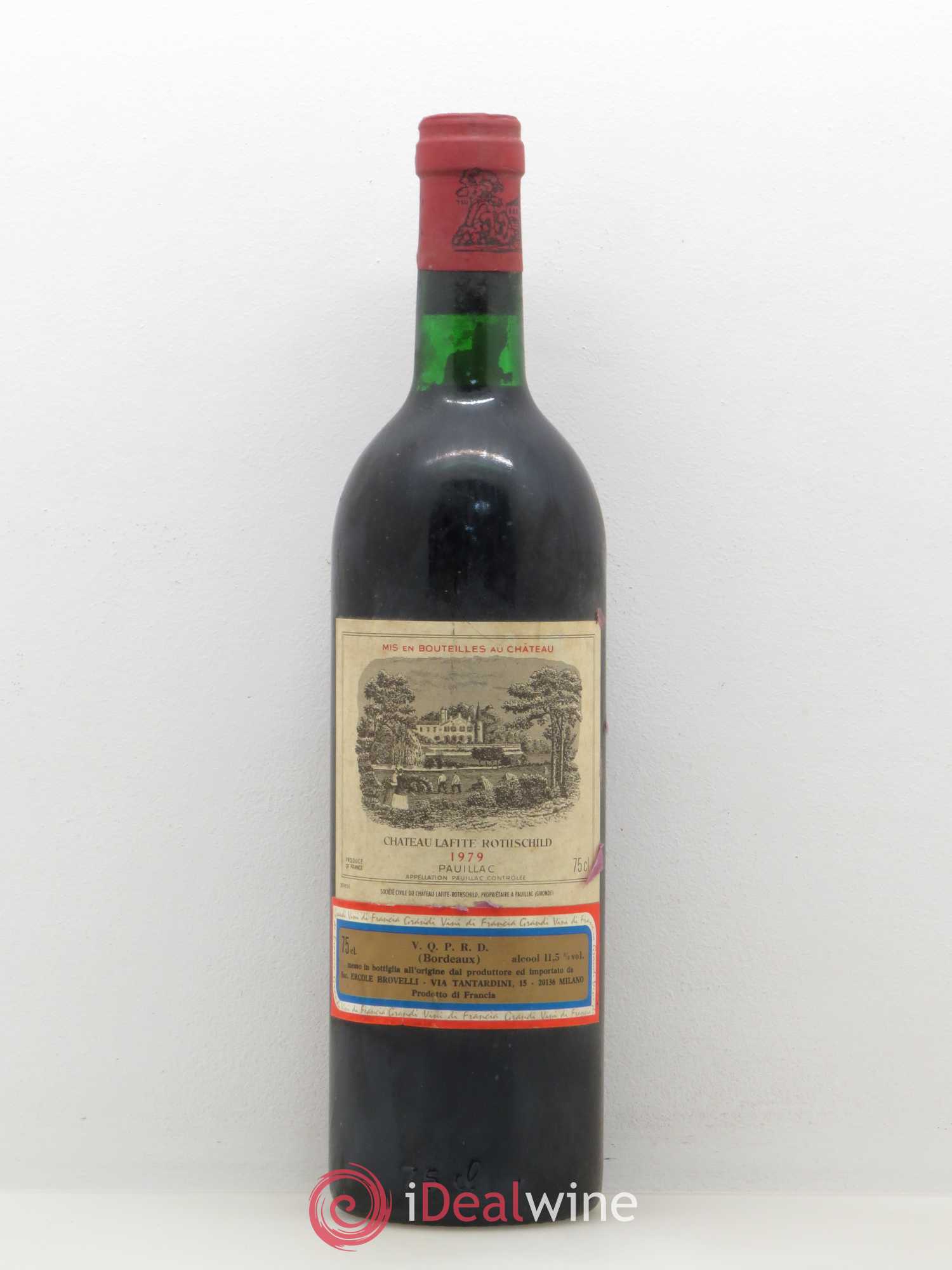 Château Lafite Rothschild 1er Grand Cru Classé 1979 - Lot de 1 bouteille - 0