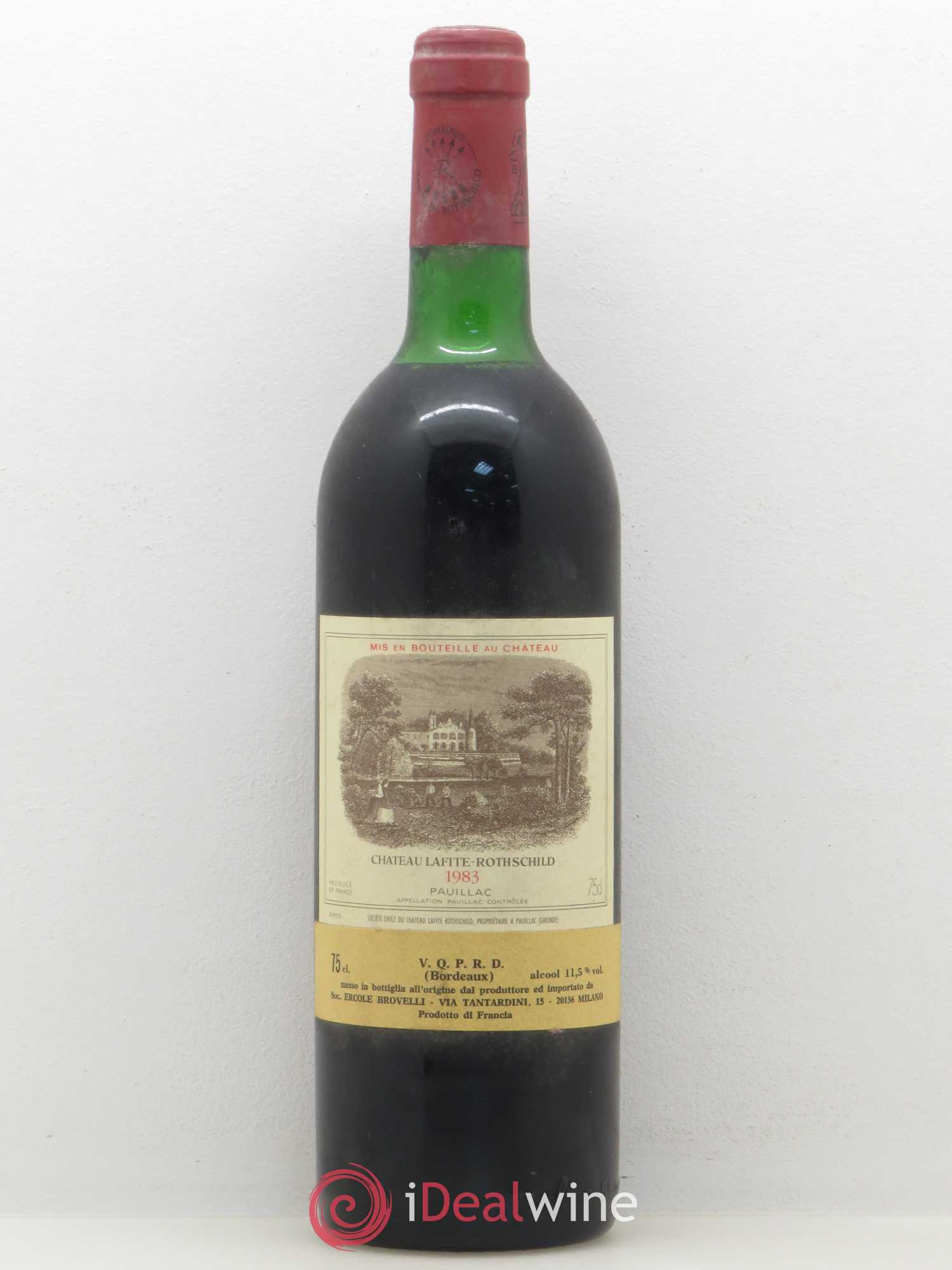 Château Lafite Rothschild 1er Grand Cru Classé 1983 - Lot de 1 bouteille - 0