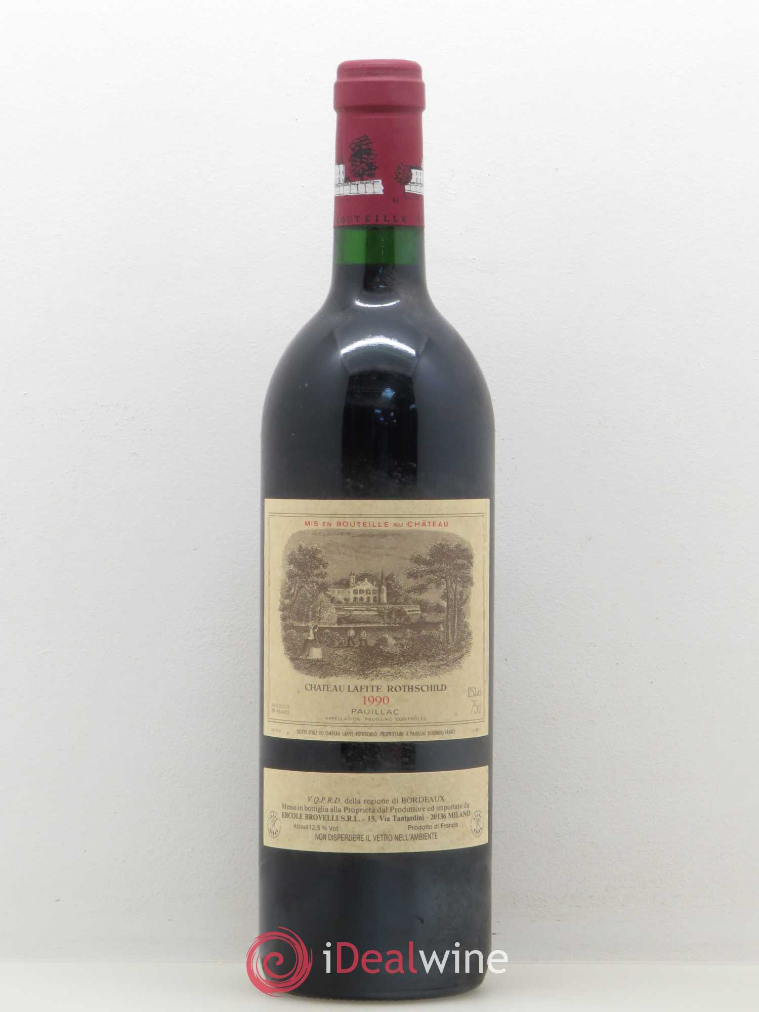 Château Lafite Rothschild 1er Grand Cru Classé 1990 - Lot de 1 bouteille - 0