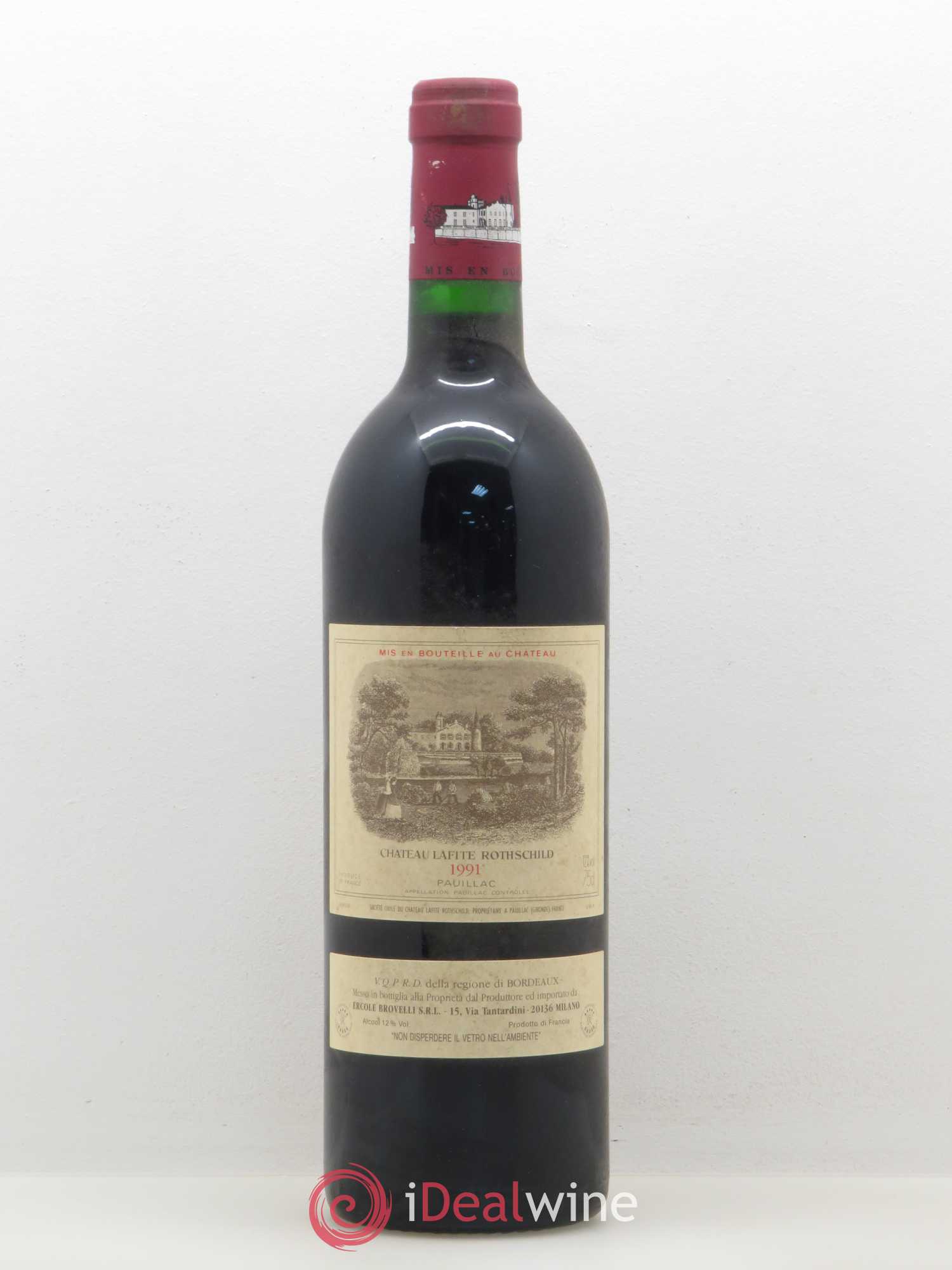 Château Lafite Rothschild 1er Grand Cru Classé 1991 - Lot de 1 bouteille - 0
