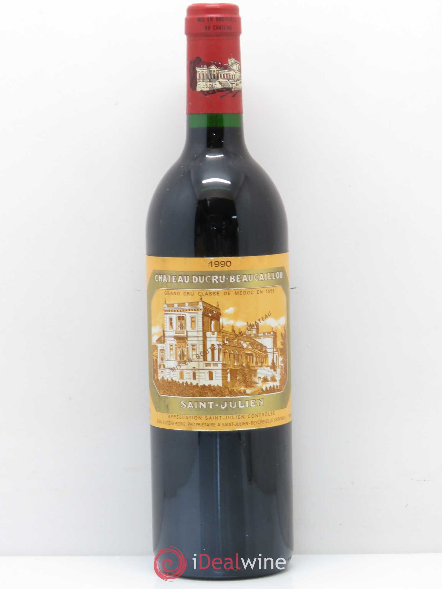 Château Ducru Beaucaillou 2ème Grand Cru Classé 1990 - Lot de 1 bouteille - 0