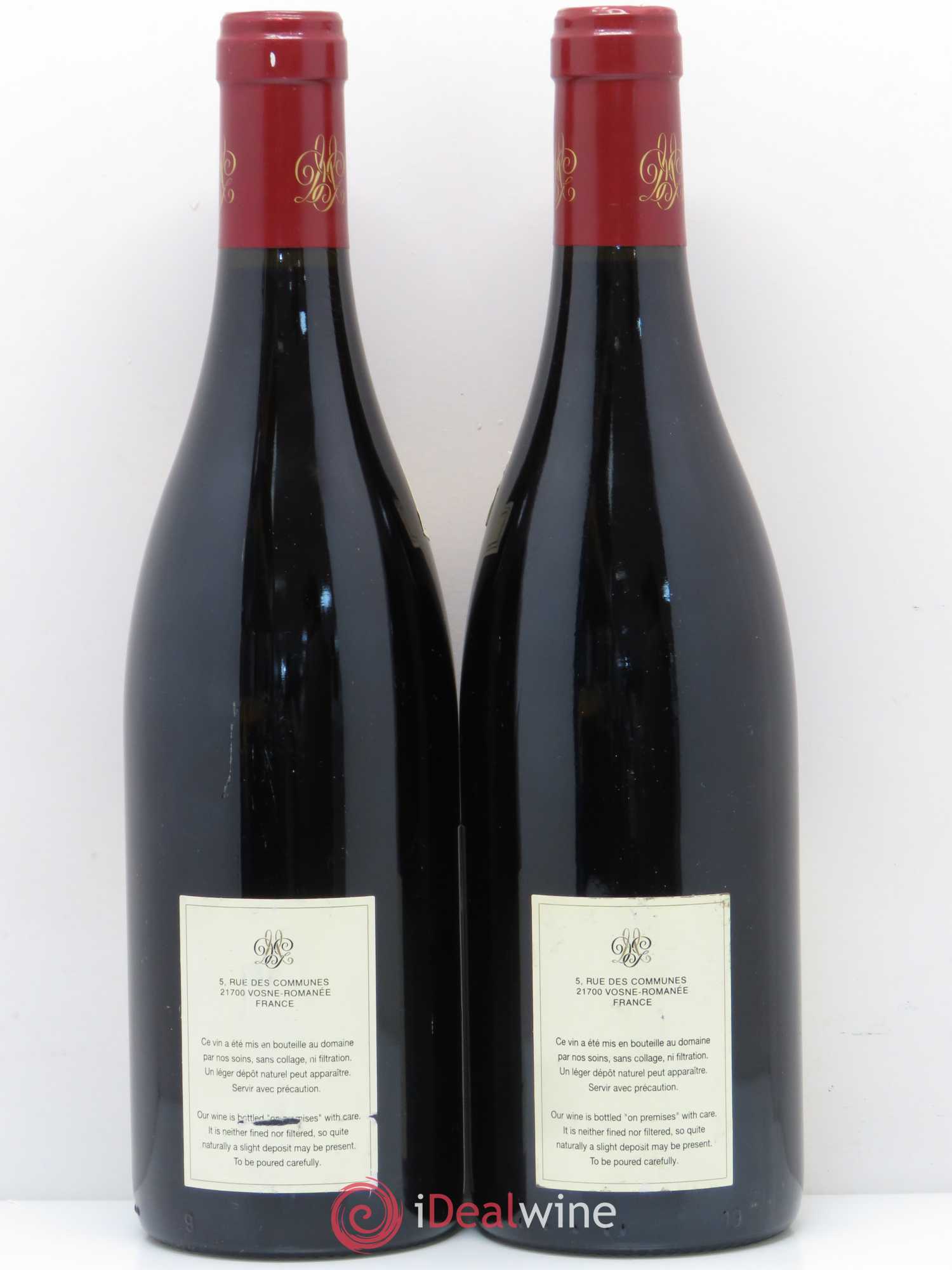 Clos de Vougeot Grand Cru Mugneret-Gibourg (Domaine) 1999 - Lot de 2 bouteilles - 1