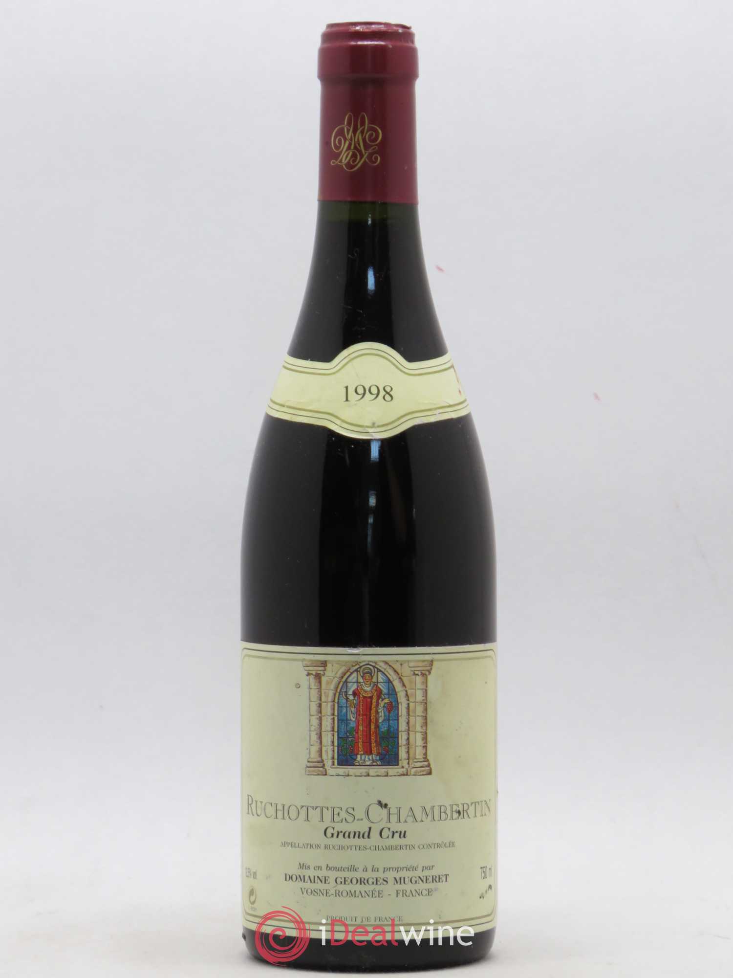 Ruchottes-Chambertin Grand Cru Mugneret-Gibourg (Domaine) 1998 - Lot de 1 bouteille - 0