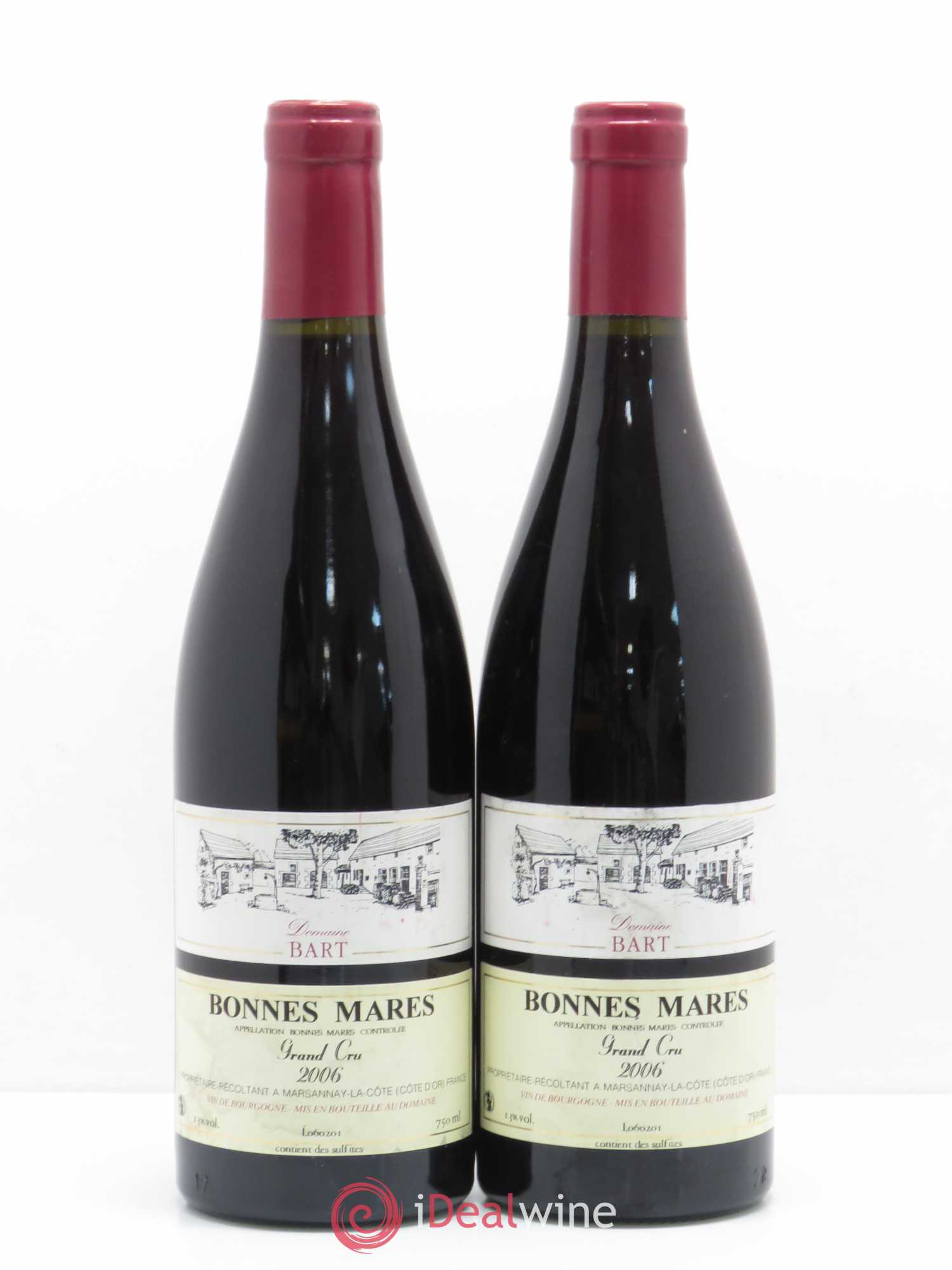 Bonnes-Mares Grand Cru Bart (Domaine) 2006 - Lot de 2 bouteilles - 0