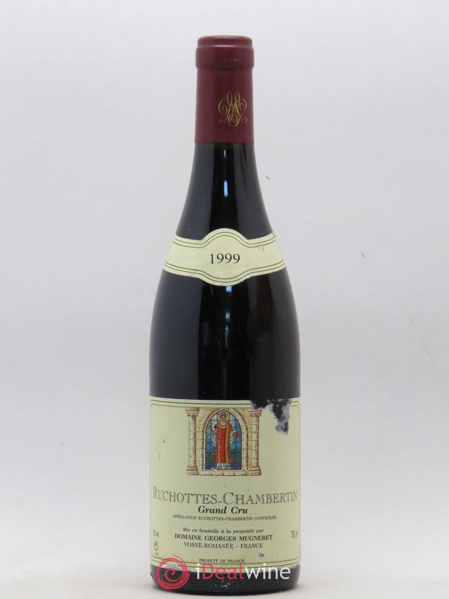Ruchottes-Chambertin Grand Cru Mugneret-Gibourg (Domaine) 1999 - Lot de 1 bouteille - 0