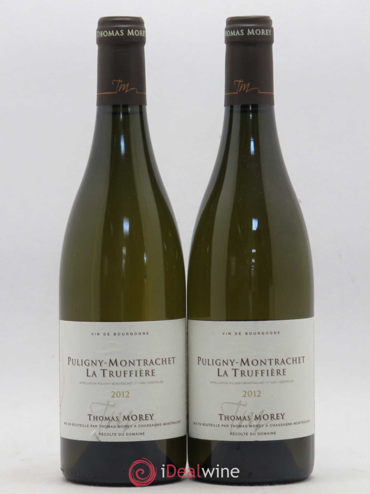 Puligny-Montrachet 1er Cru La Truffière Thomas Morey 2012 - Posten von 2 Flaschen - 0