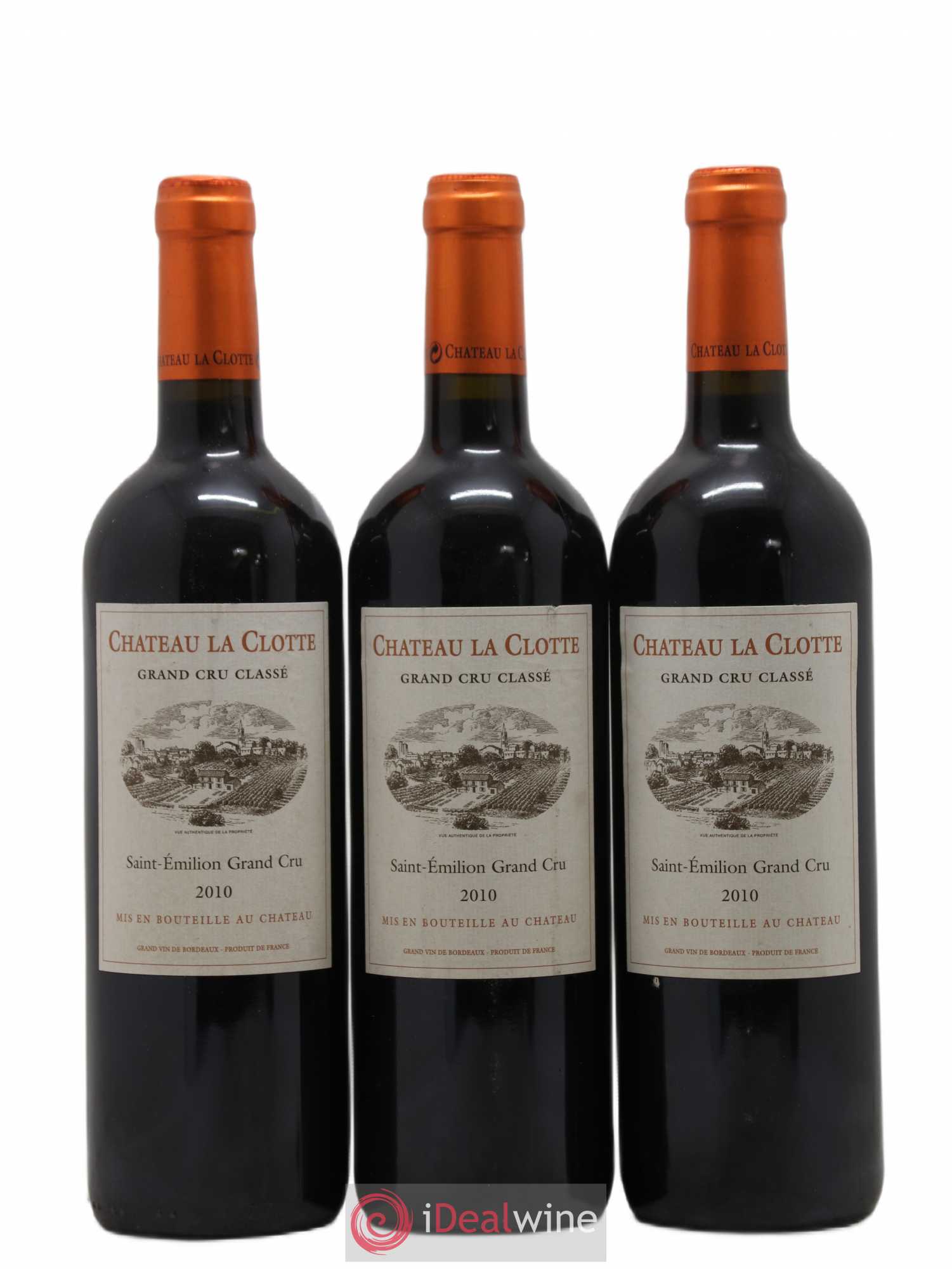Château la Clotte 2010 - Lot de 12 bouteilles - 1