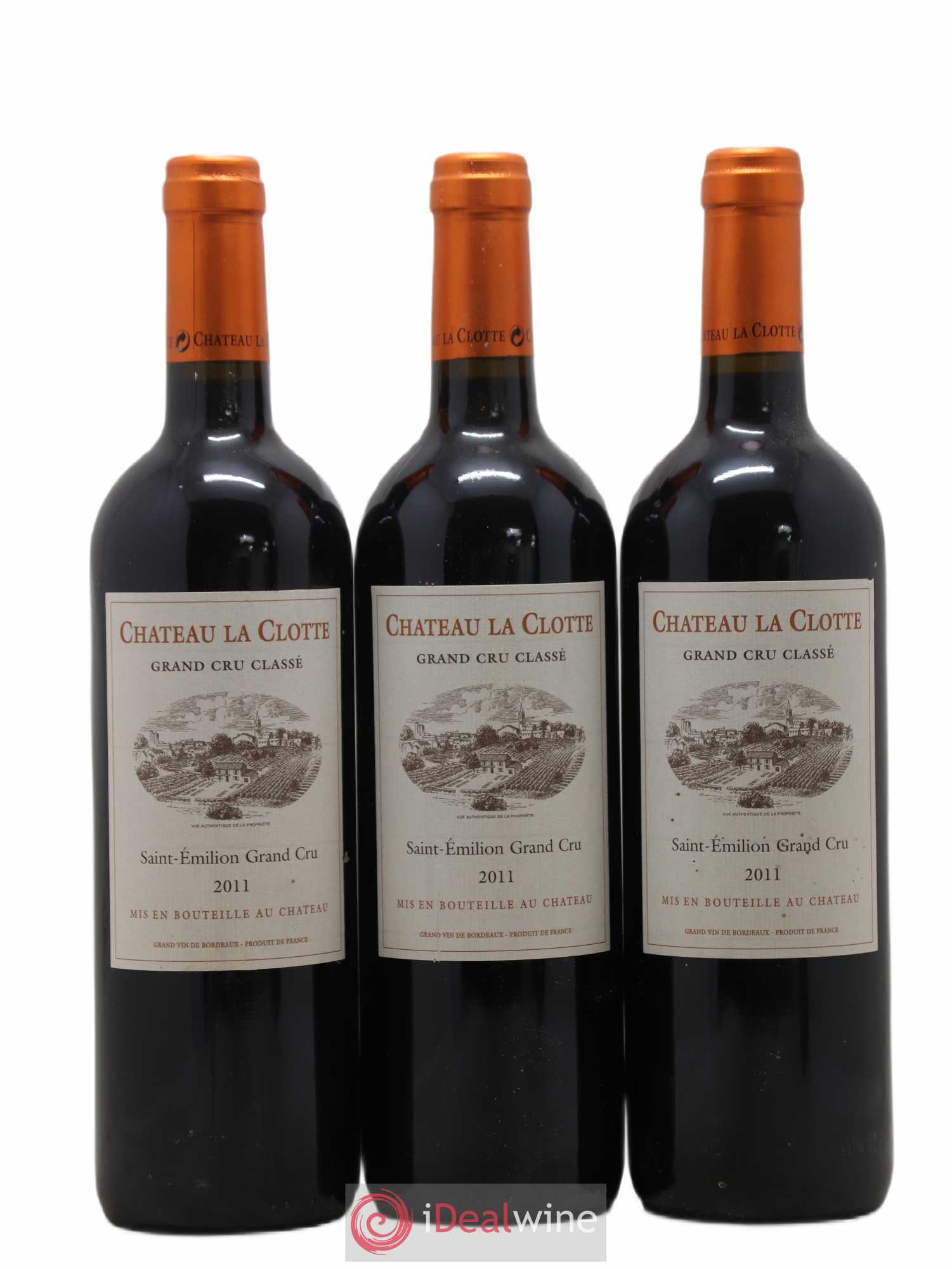 Château la Clotte 2011 - Lot de 12 bouteilles - 1