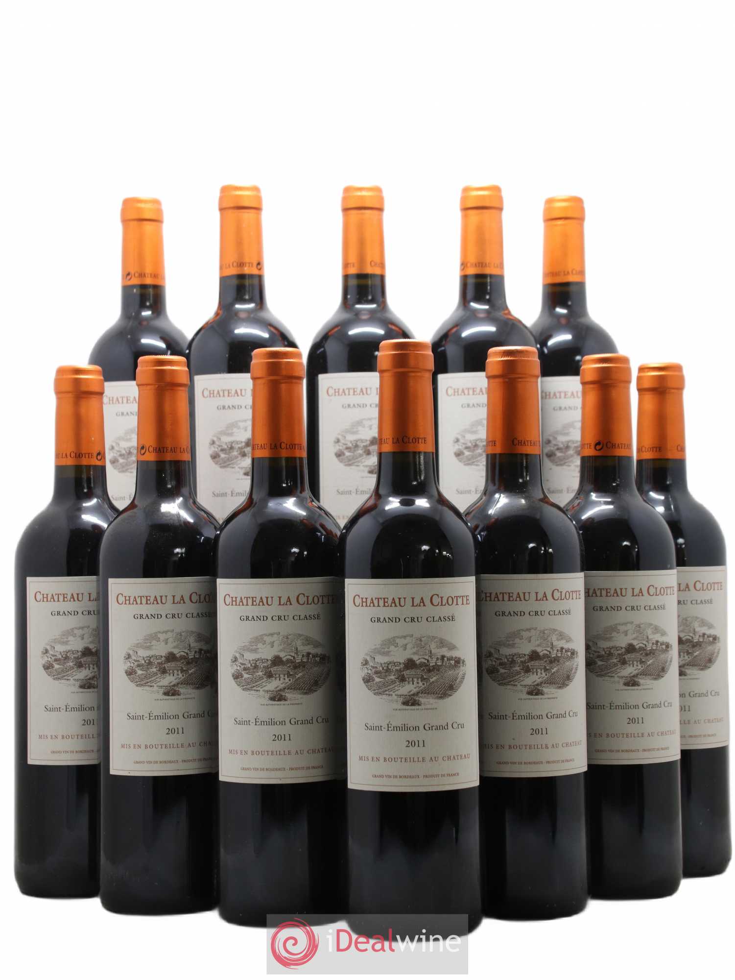 Château la Clotte 2011 - Lot de 12 bouteilles - 0