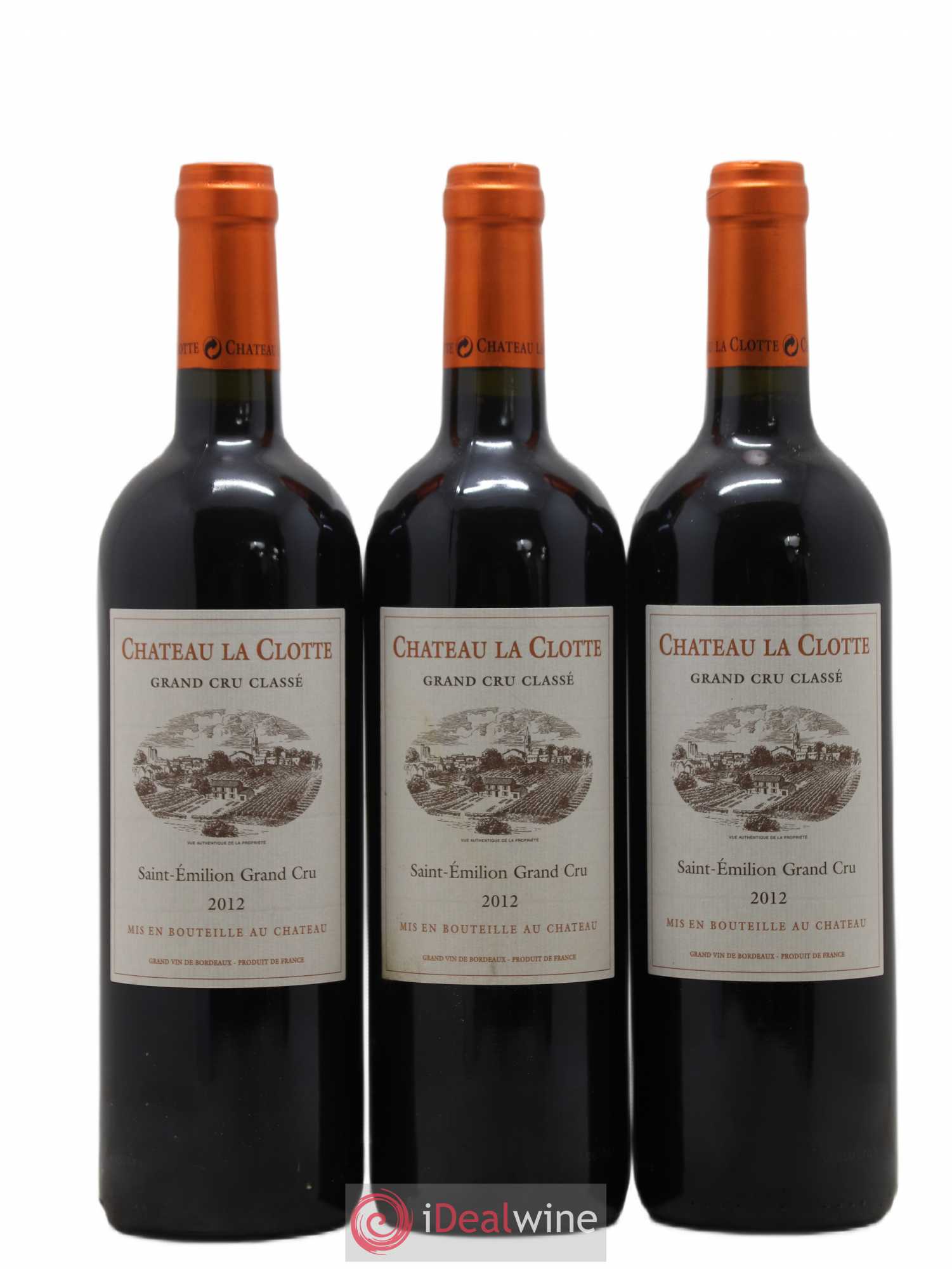 Château la Clotte 2012 - Lot de 6 bouteilles - 2