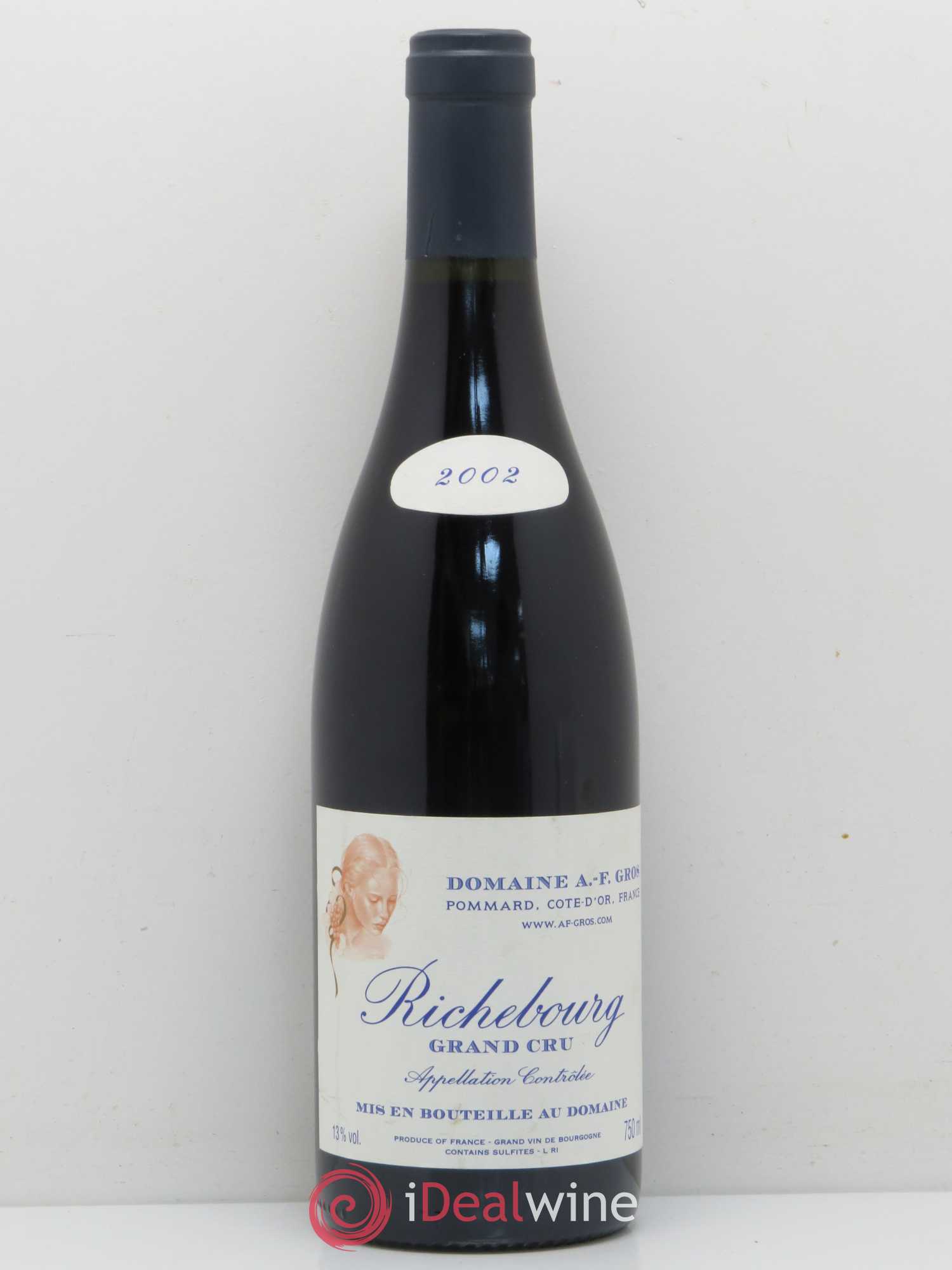 Richebourg Grand Cru A.-F. Gros 2002 - Posten von 1 Flasche - 0