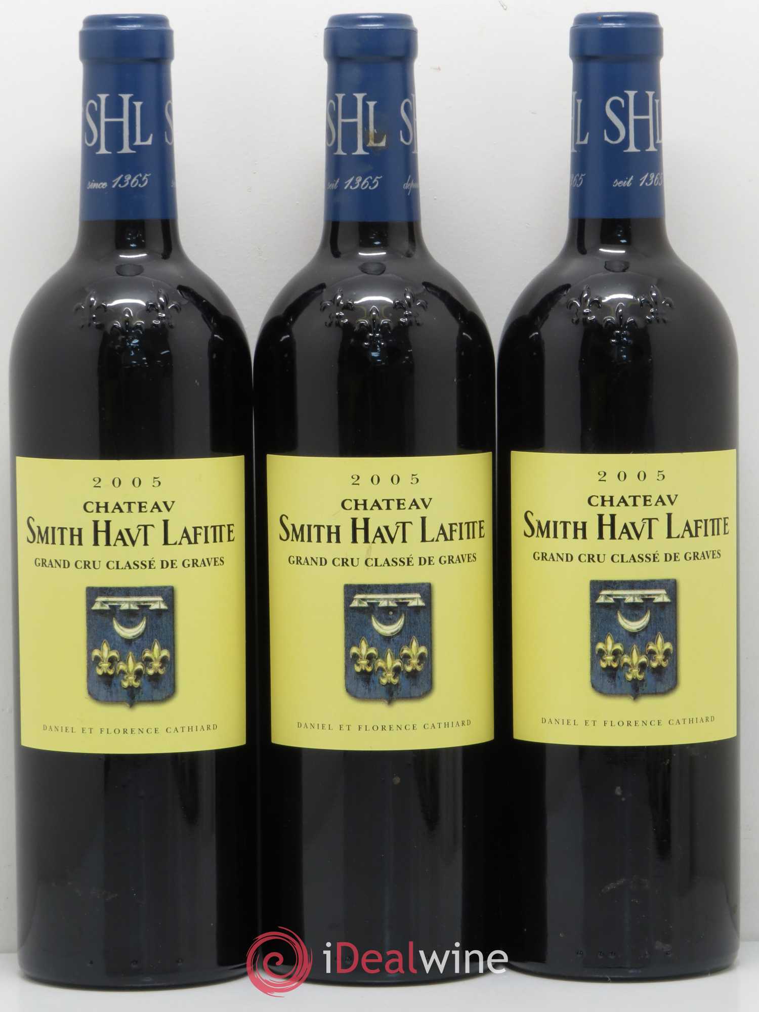 Château Smith Haut Lafitte Cru Classé de Graves 2005 - Lot de 3 bouteilles - 0