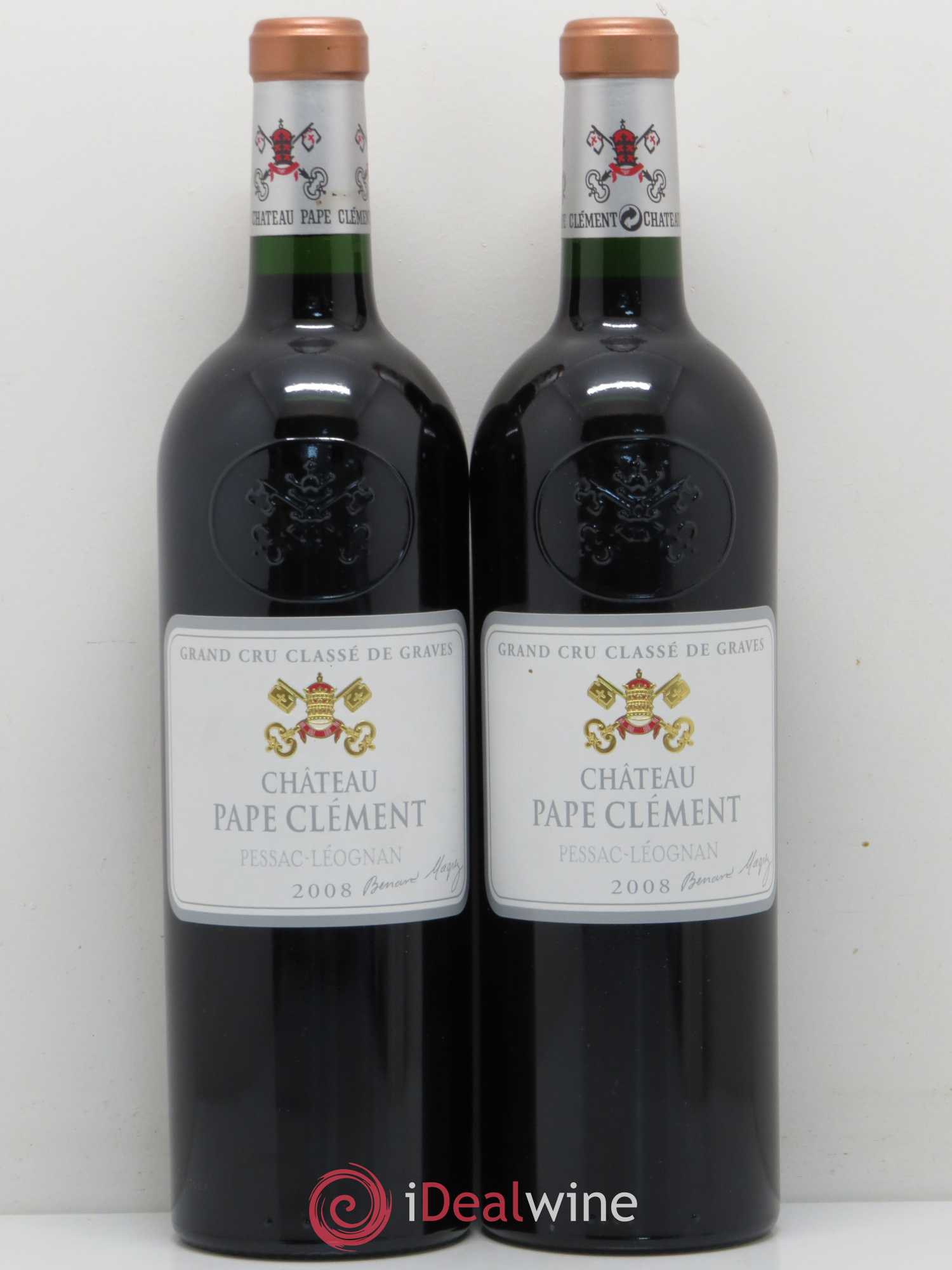 Château Pape Clément Cru Classé de Graves 2008 - Lot de 2 bouteilles - 0