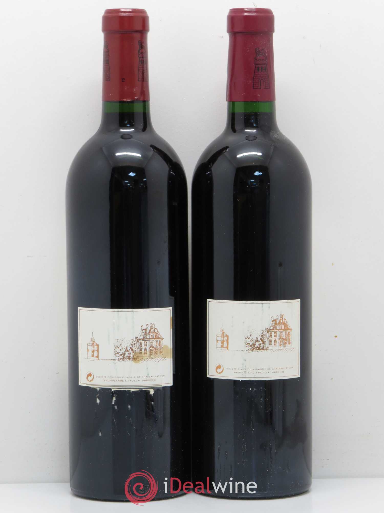 Château Latour 1er Grand Cru Classé 1998 - Lot de 2 bouteilles - 1